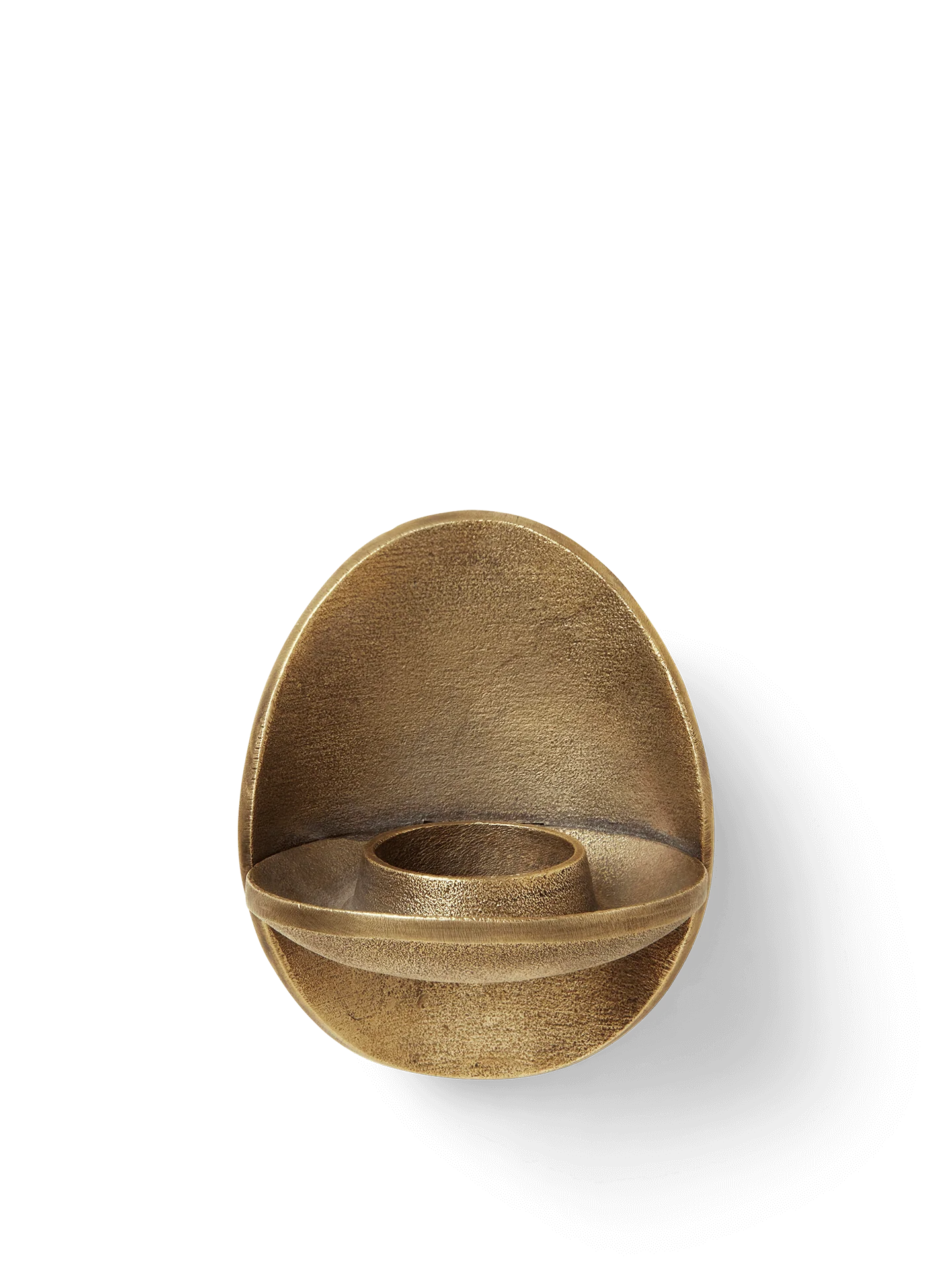 Agapé Wall Tealight Holder - Brass Finish