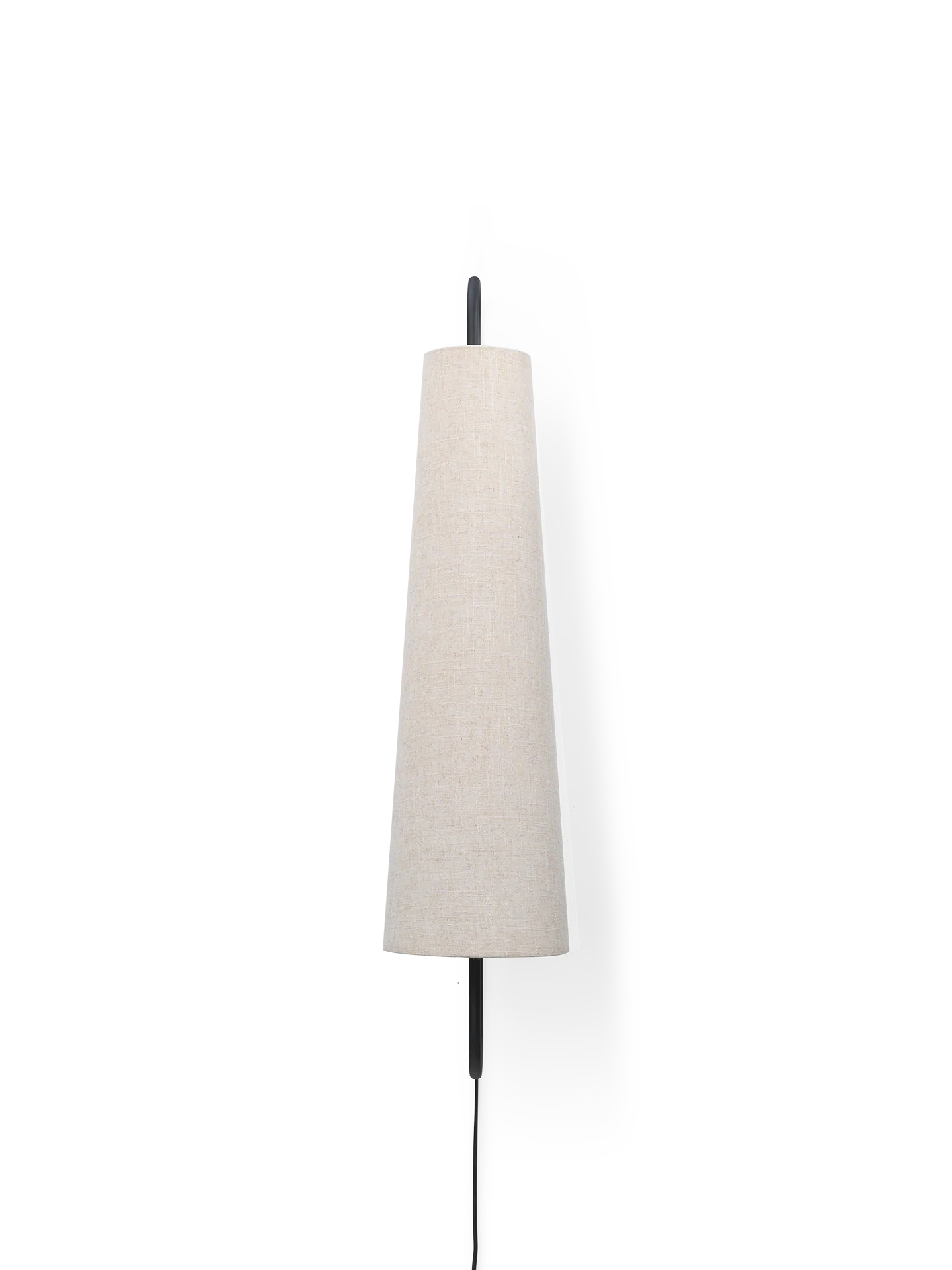 Ancora Wall Lamp - Black/Natural - UL - Image 3