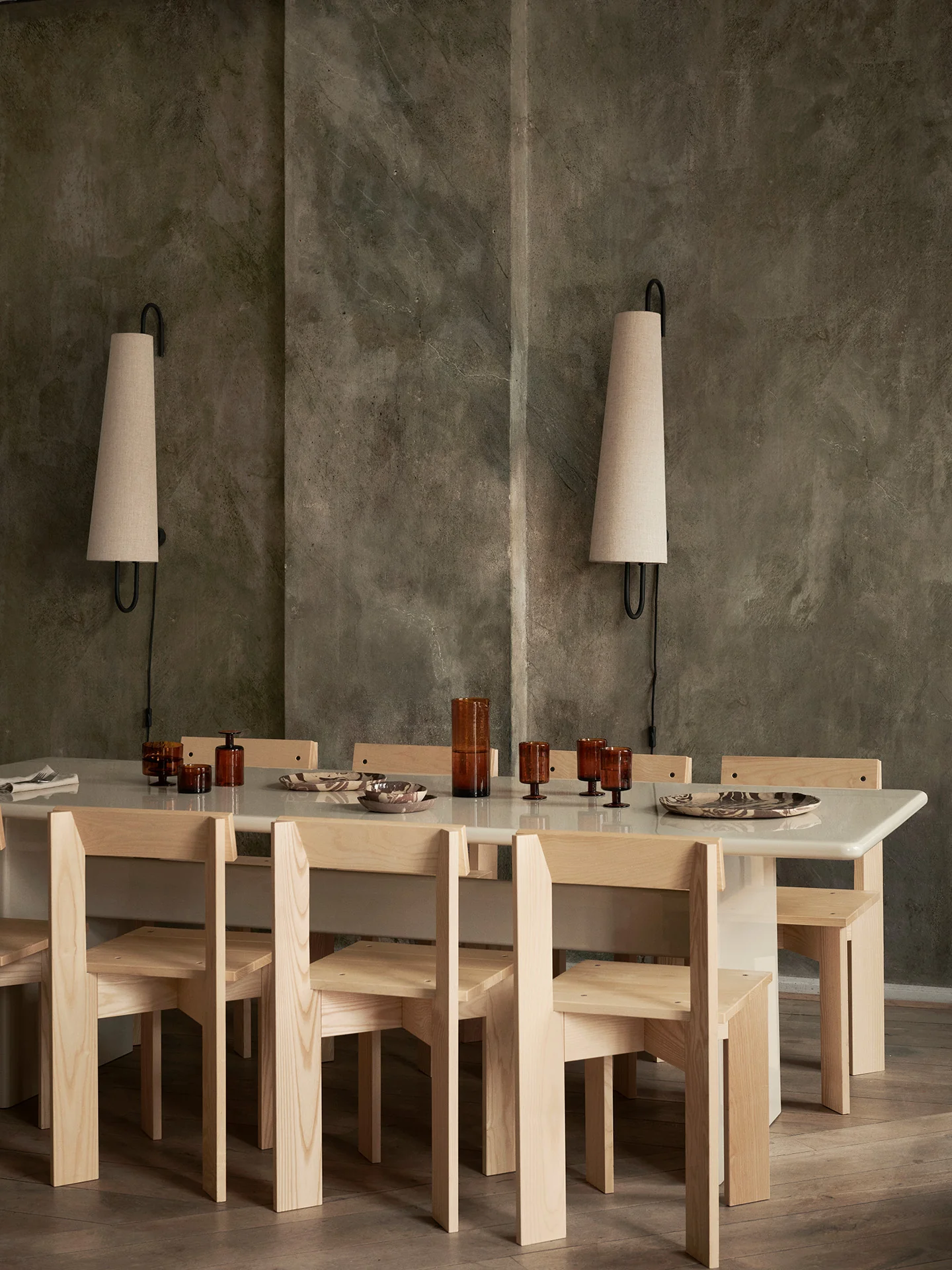 Ancora Wall Lamp - Black/Natural - UL - Image 5