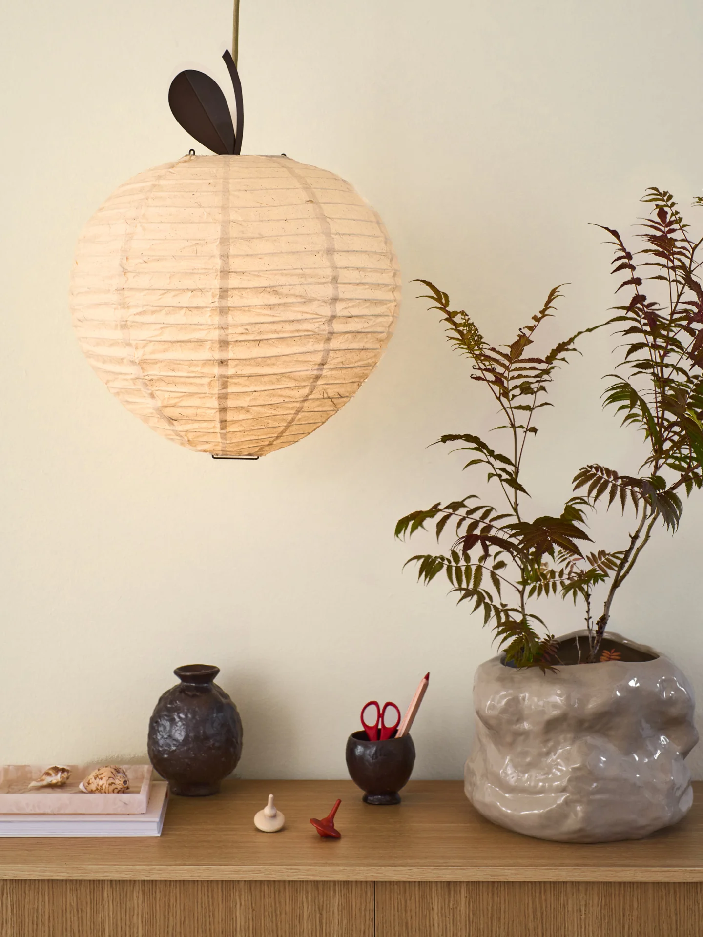 Apple Lampshade - Natural - Image 2