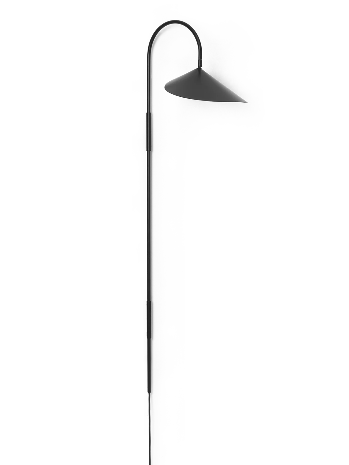 Arum Swivel Wall Lamp Tall - Black - UL - Image 2