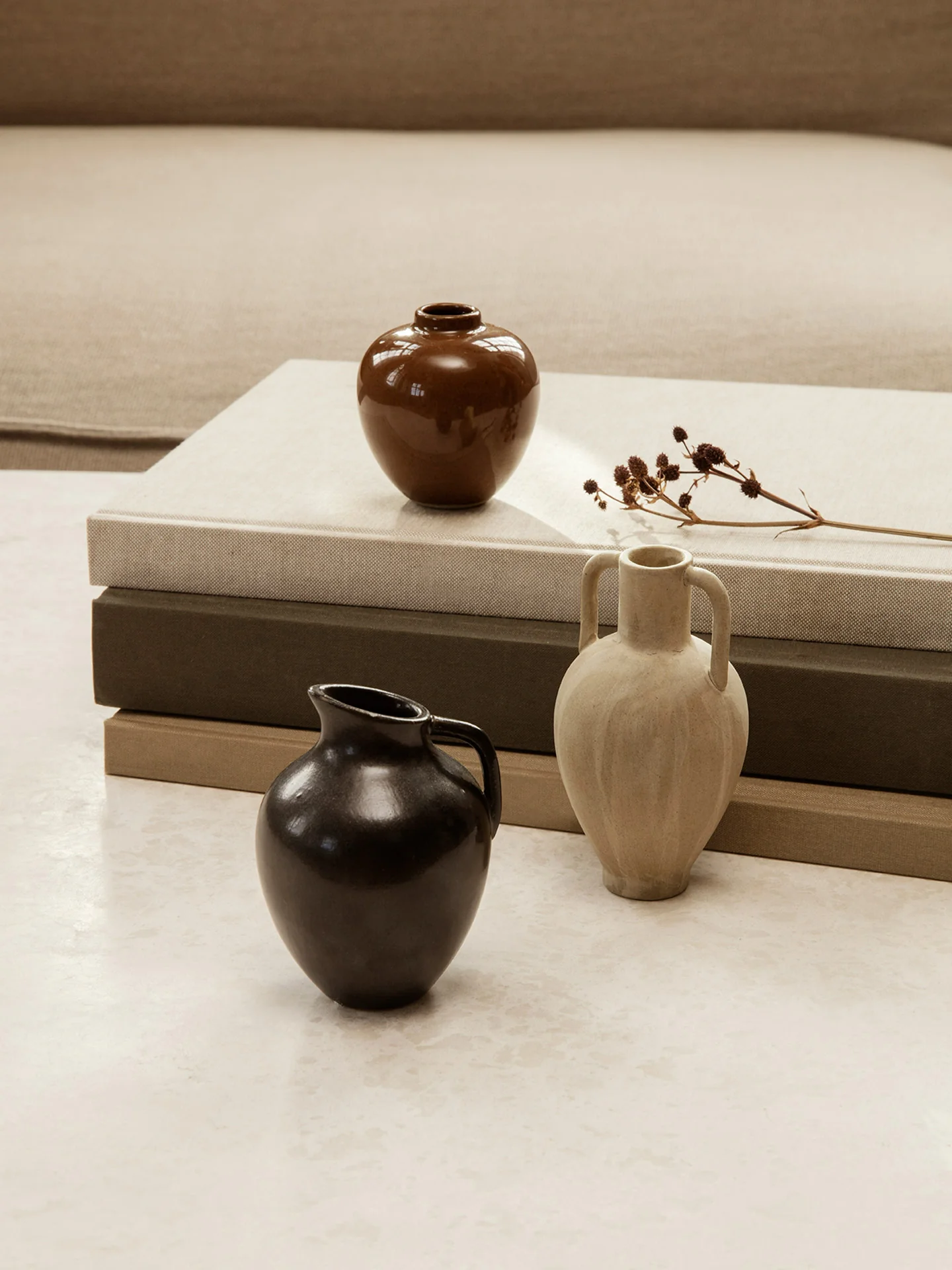 Ary Mini Vase - S - Soil - Image 2