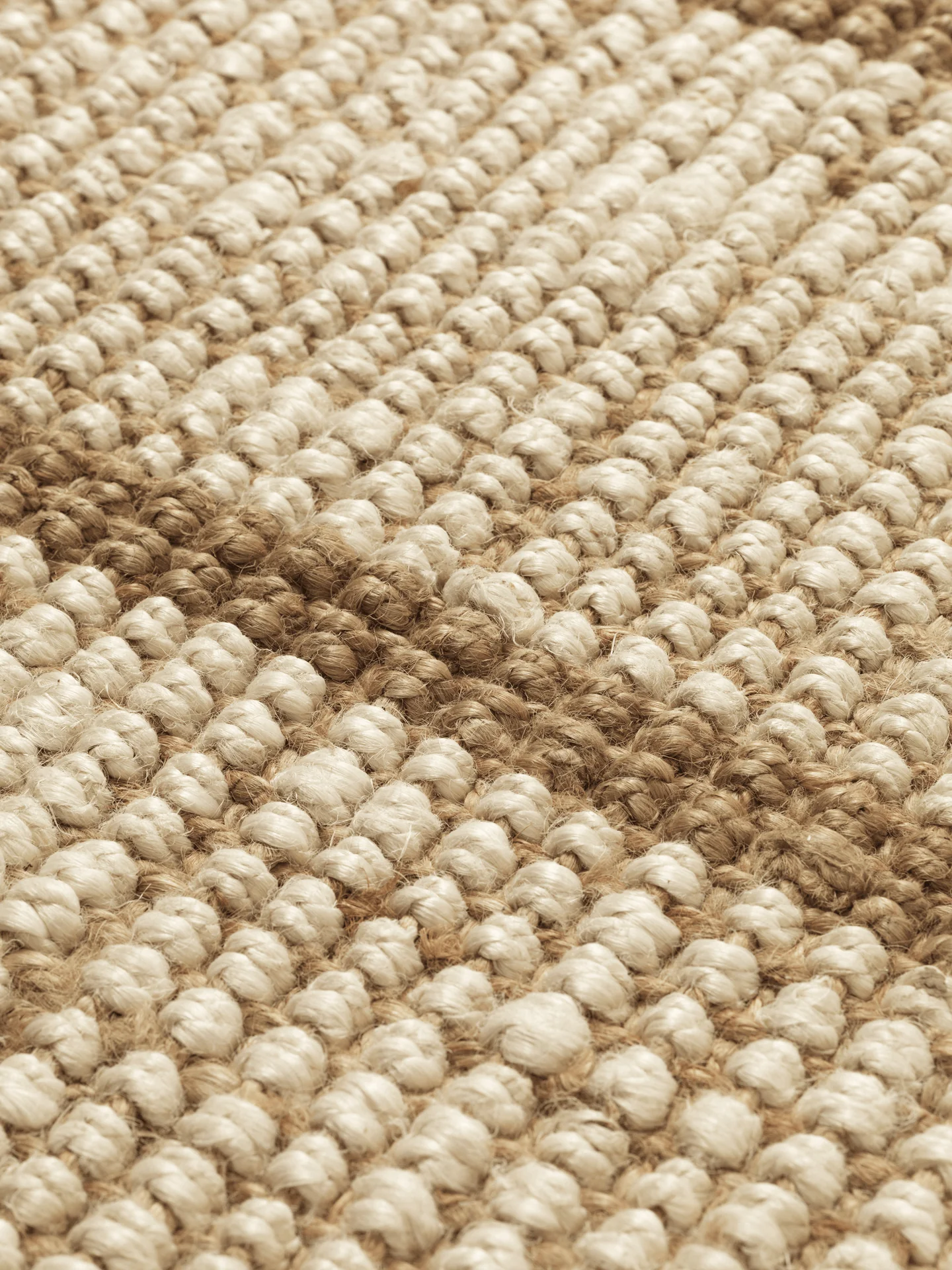 Athens Stripes Rug - Natural/Off-White - Image 4