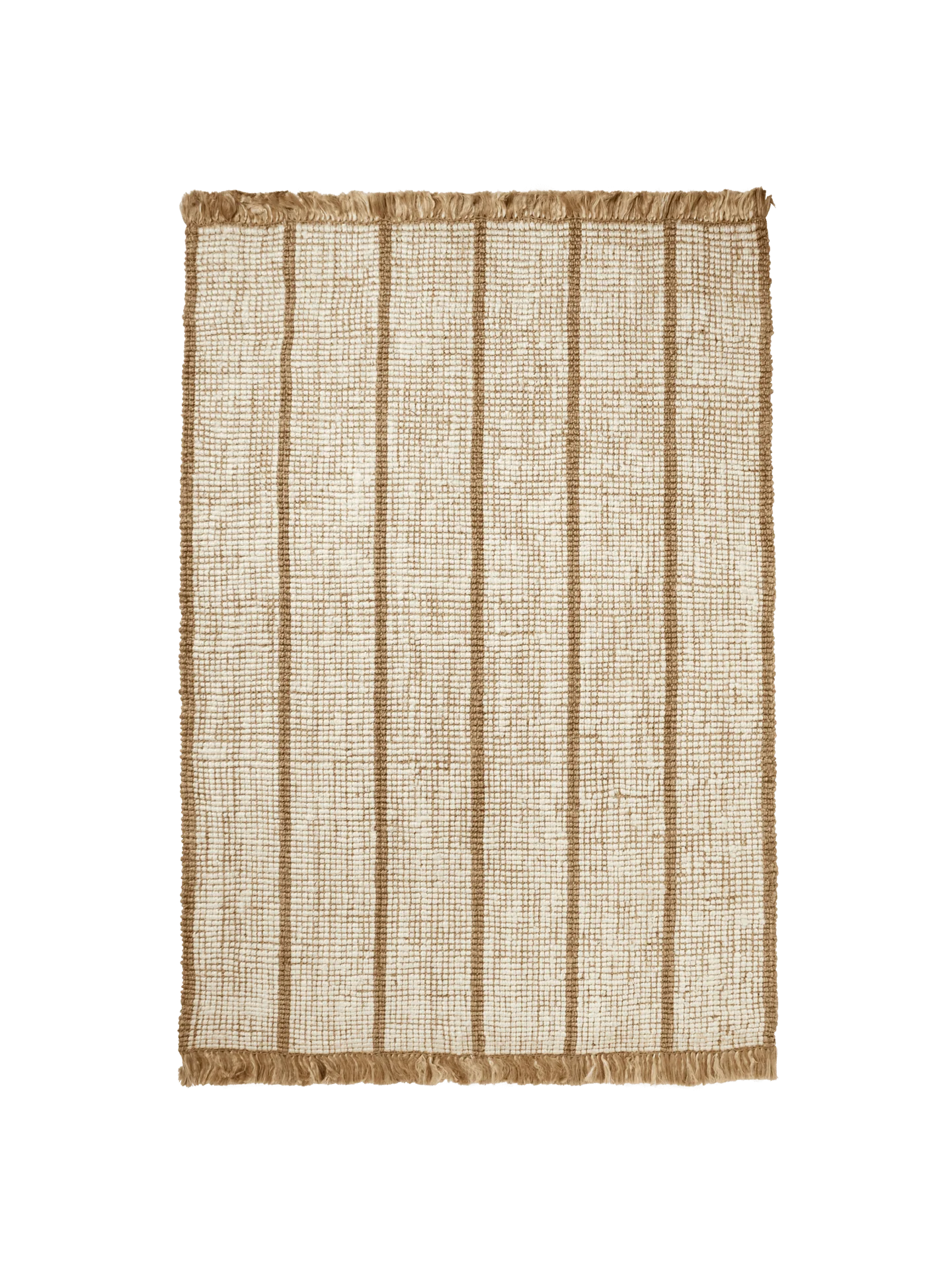 Athens Stripes Rug - Natural/Off-White - Image 5