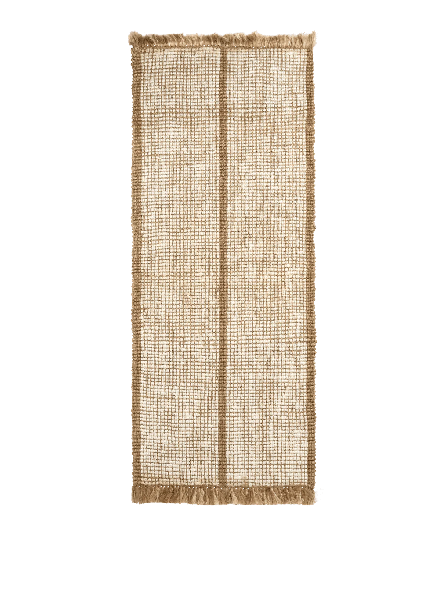 Athens Stripes Runner - Natural/Off-White