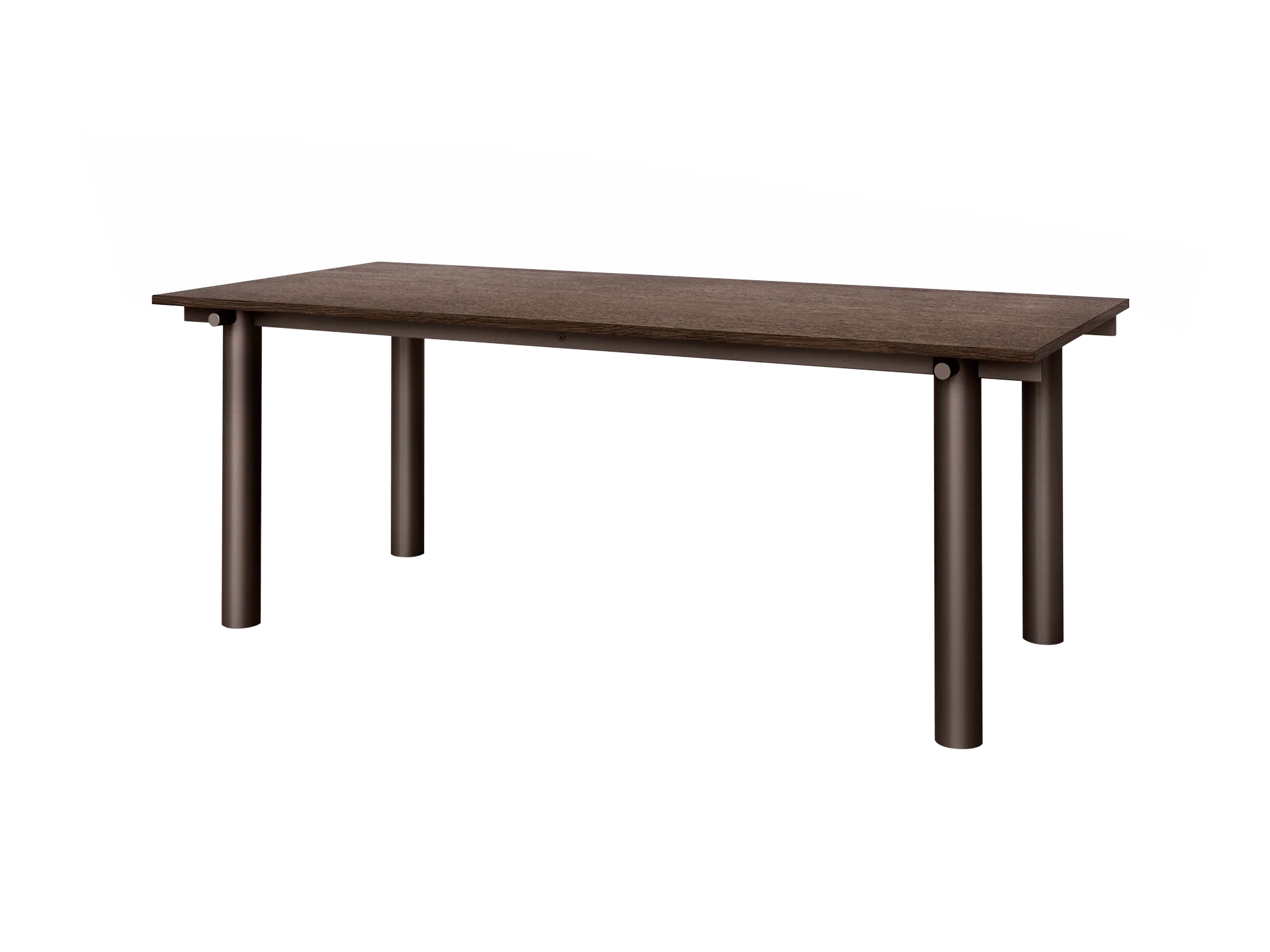Atura Dining Table - Dark Chocolate/Dark Stained Oak - Image 5