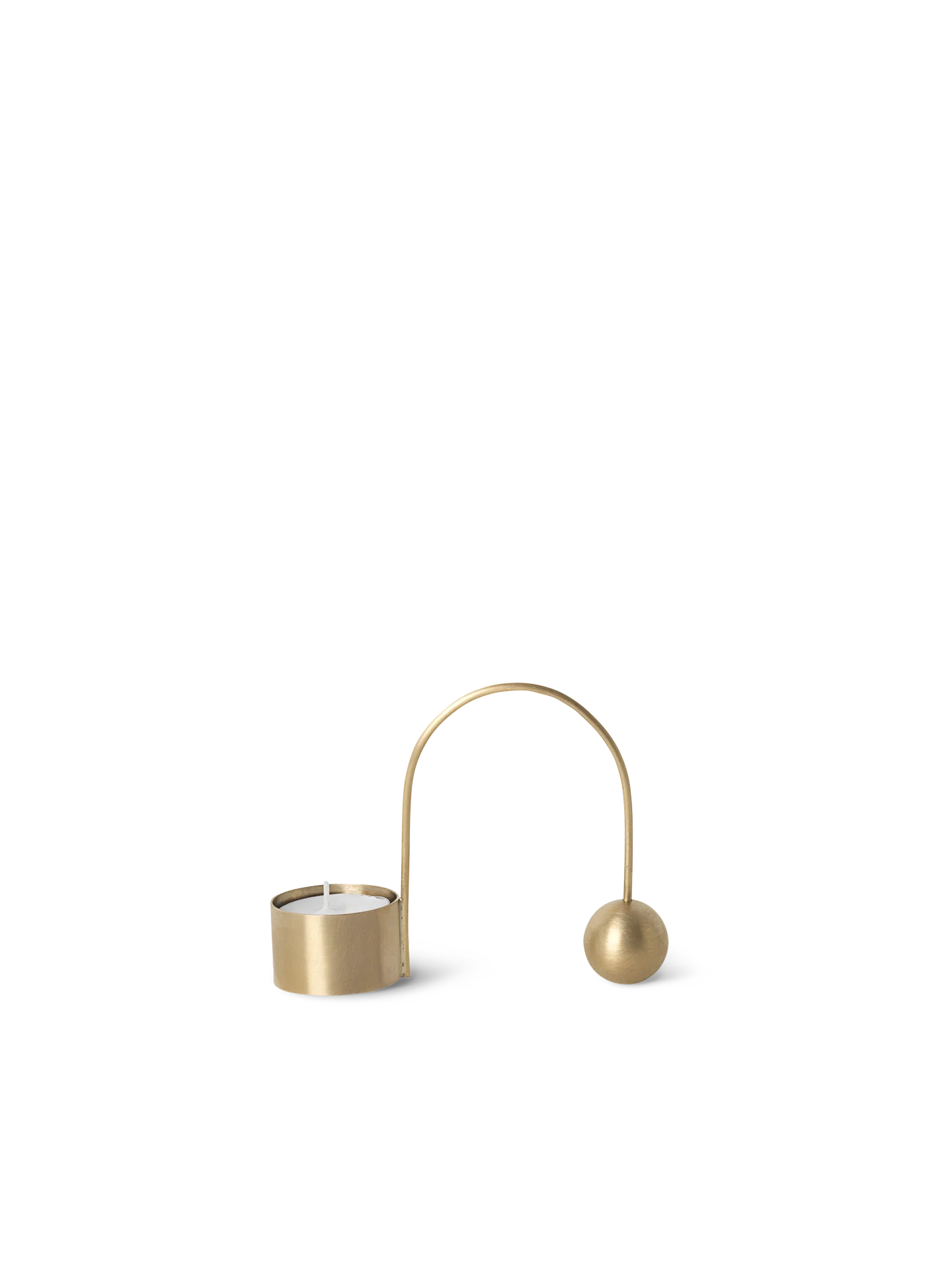 Balance Tealight Holder - Brass