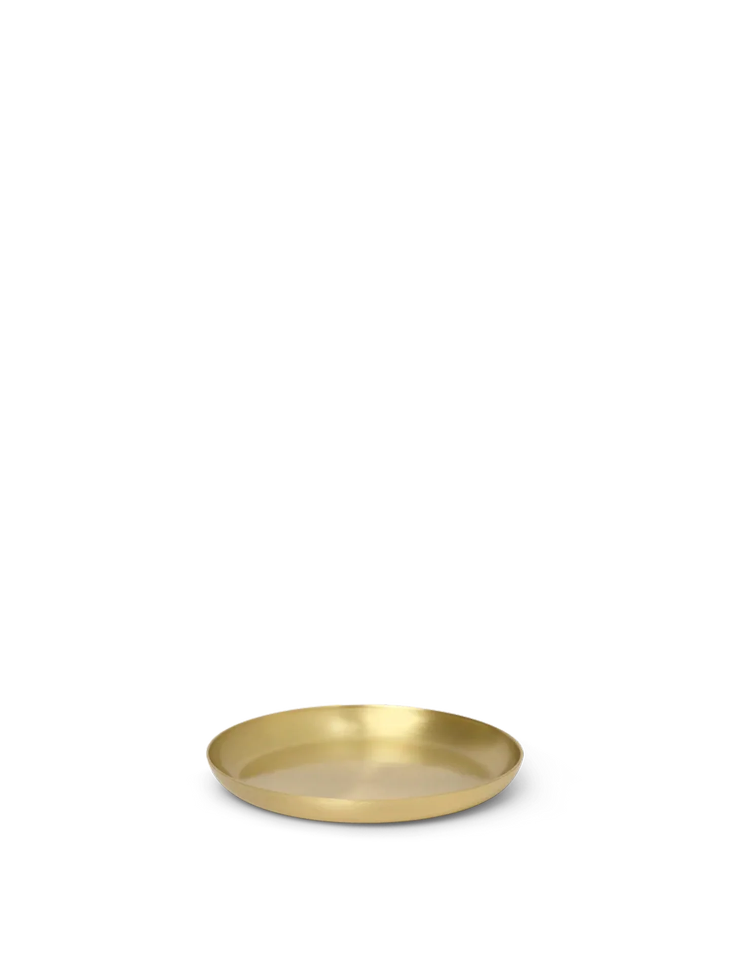 Basho Tray - Round - Brass