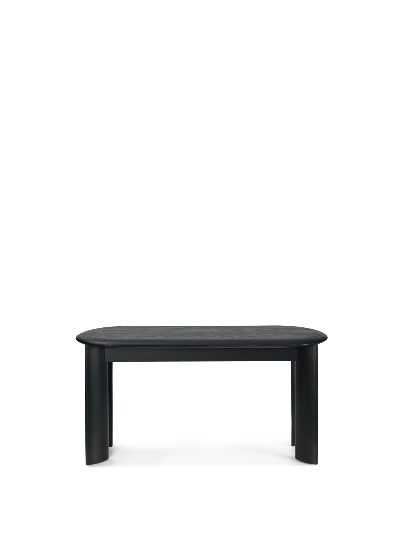 Bevel Bench - Black Oiled Beech