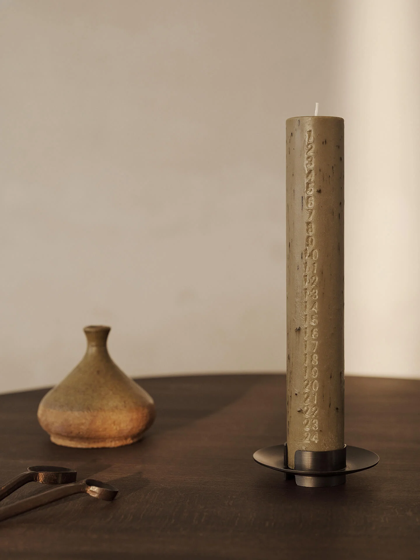 Block Candle Holder - Black Brass - Image 3