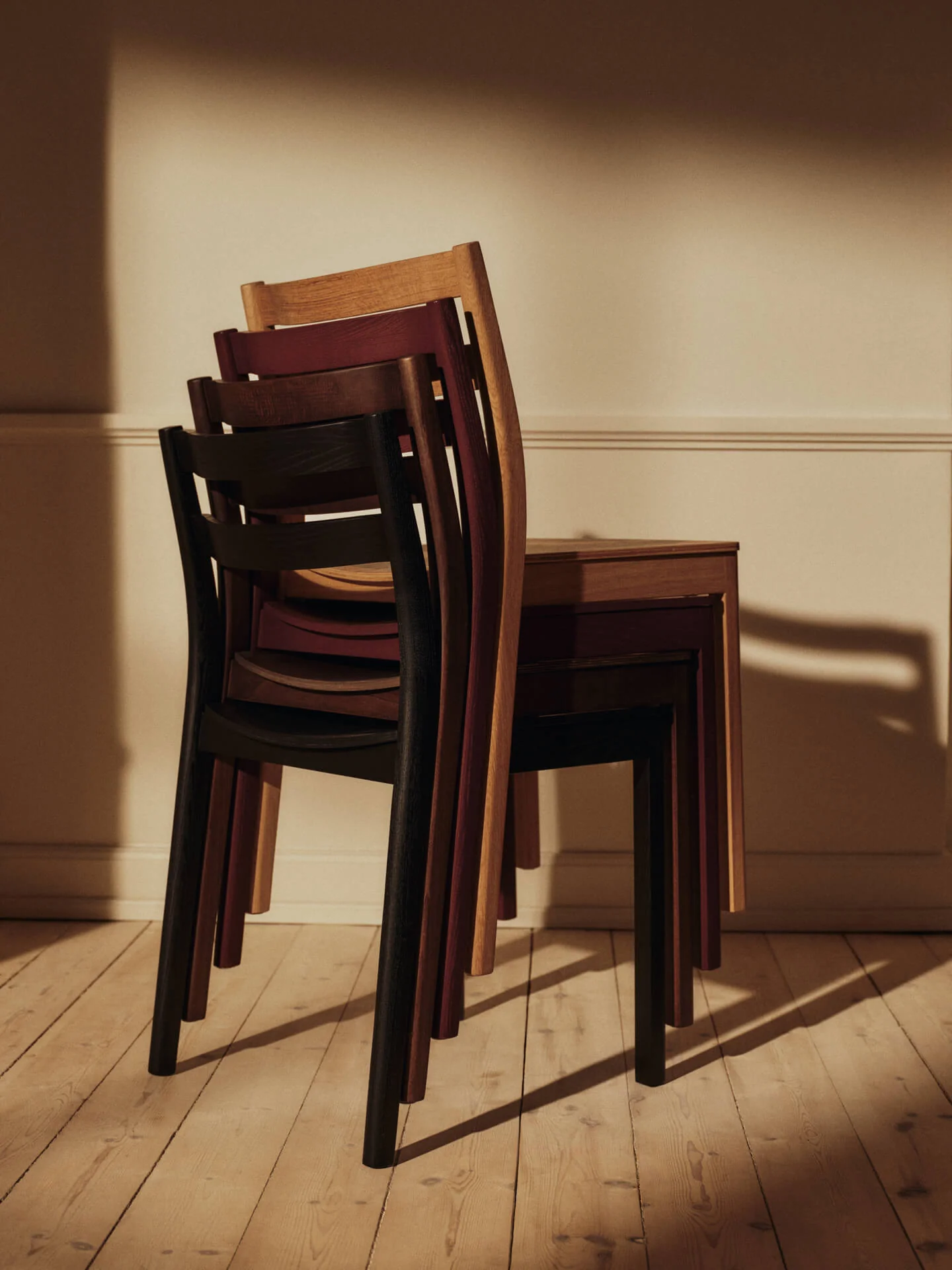Boda Dining Chair - Dark Stained Beech - Image 5