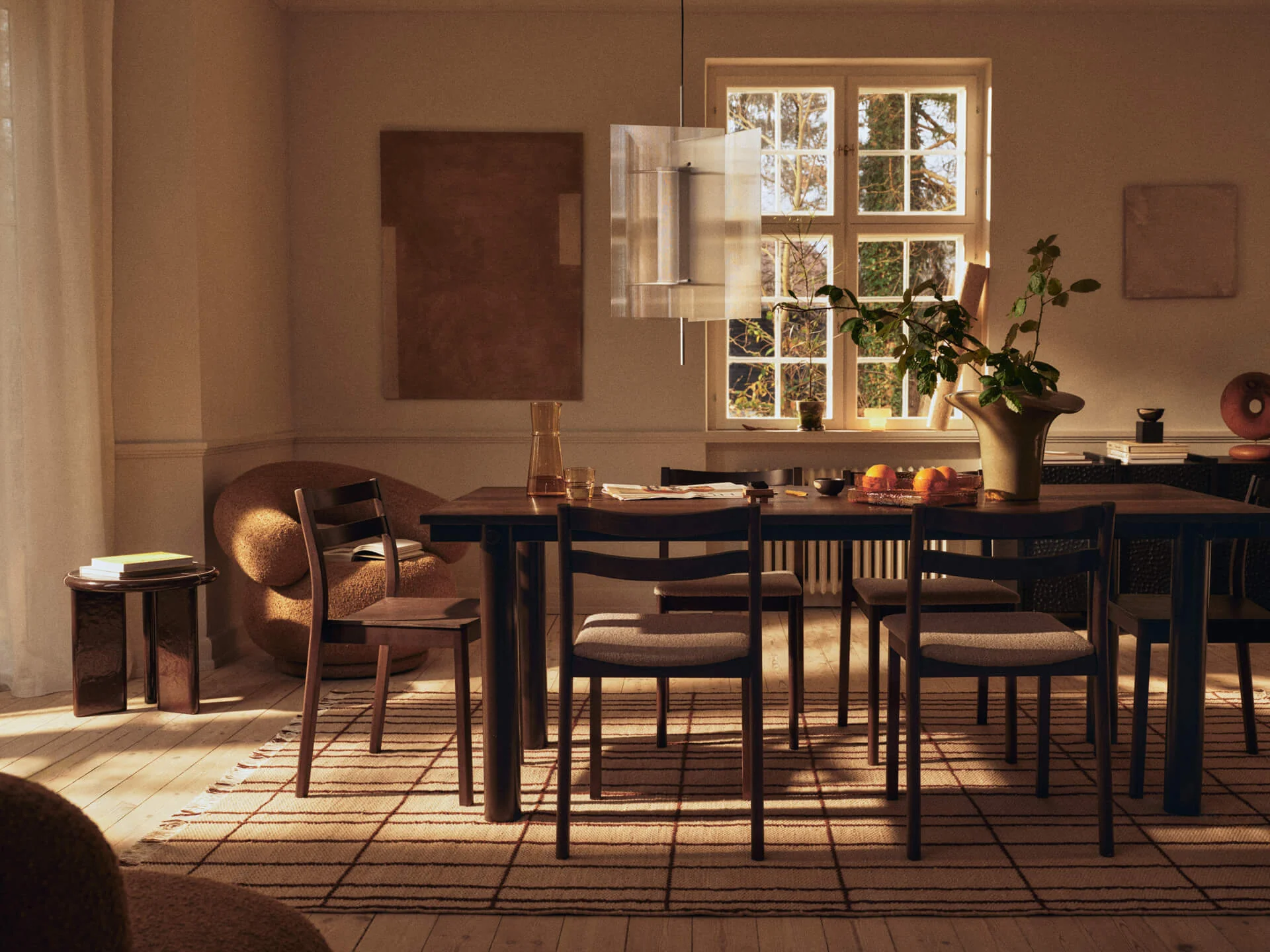 Boda Dining Chair - Dark Stained Beech - Image 7