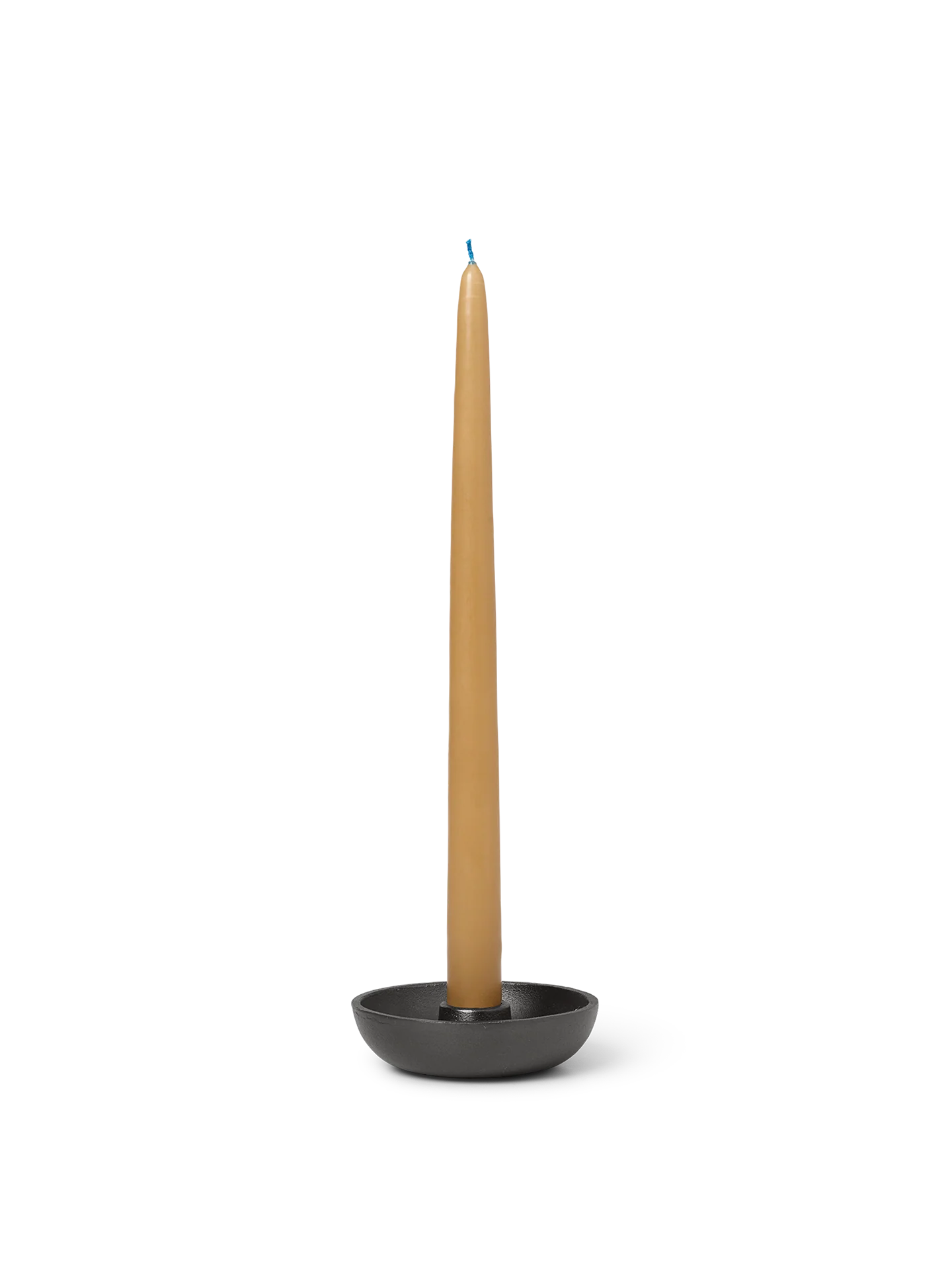 Bowl Candle Holder - Single - Blackened Aluminium - Image 3
