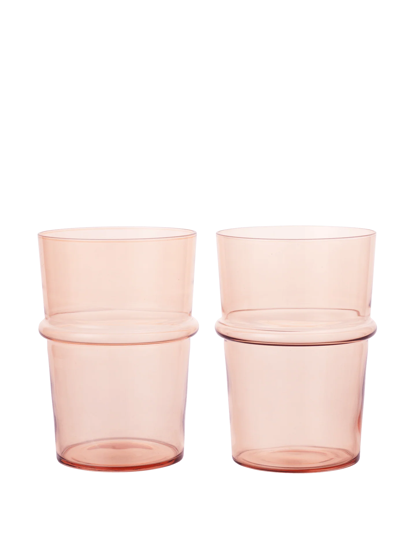 Boya Tall Glasses - Set of 2 - Blush