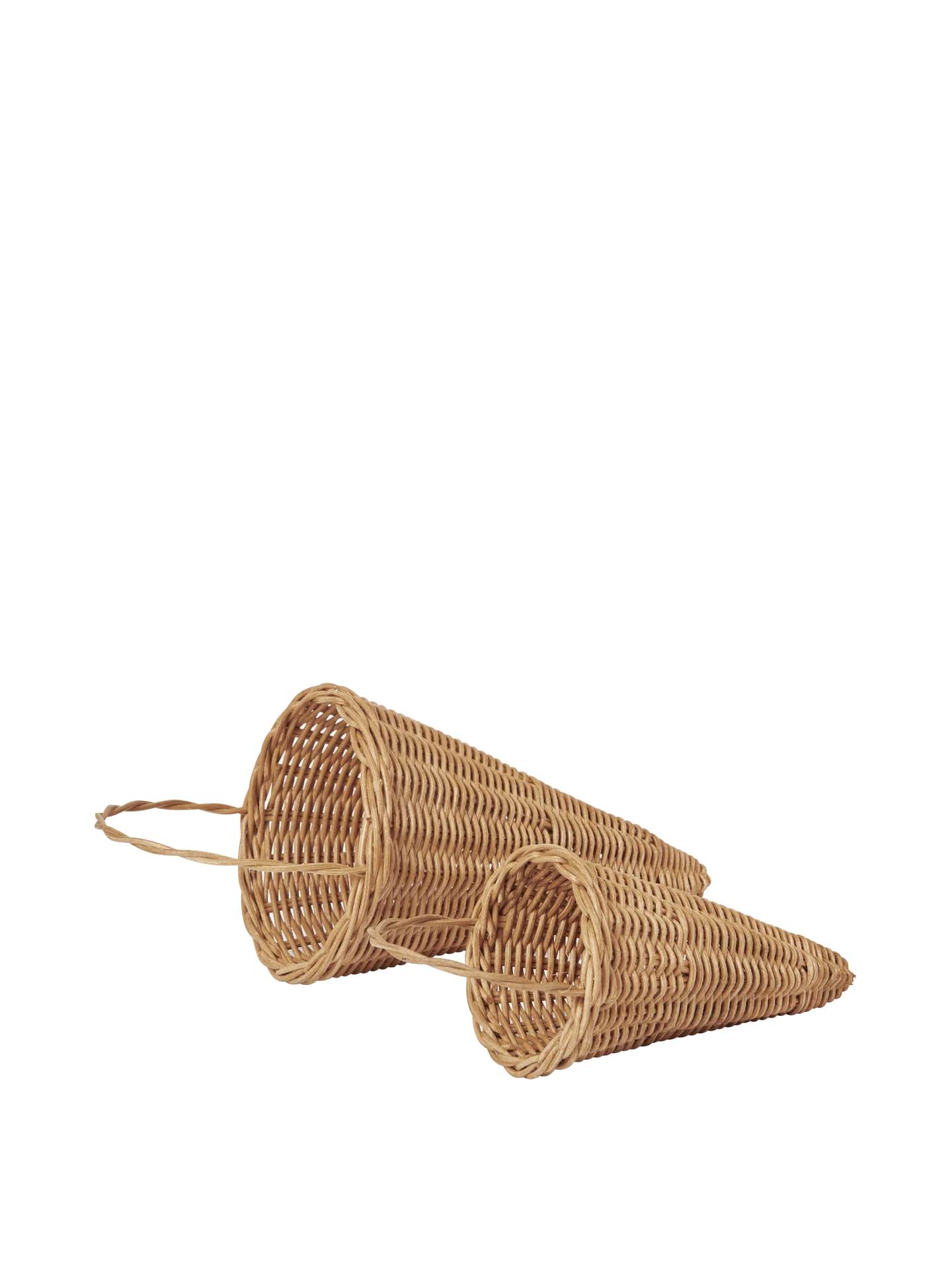 Braided Cones - Set of 2 - Natural - Image 3