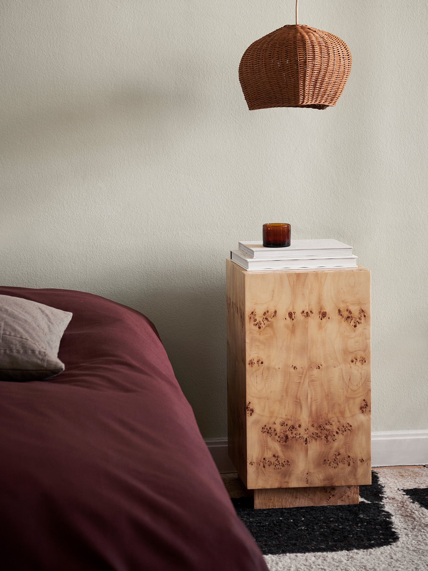Burl Side Table - Natural - Image 4