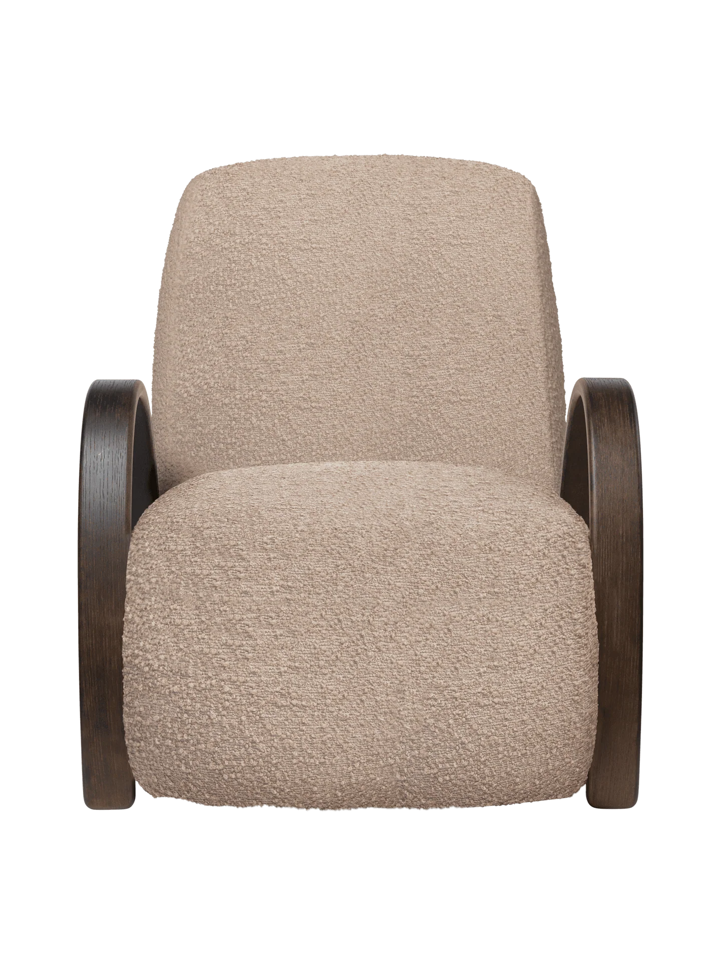 Buur Lounge Chair - Raw Bouclé - Natural - US - Image 2