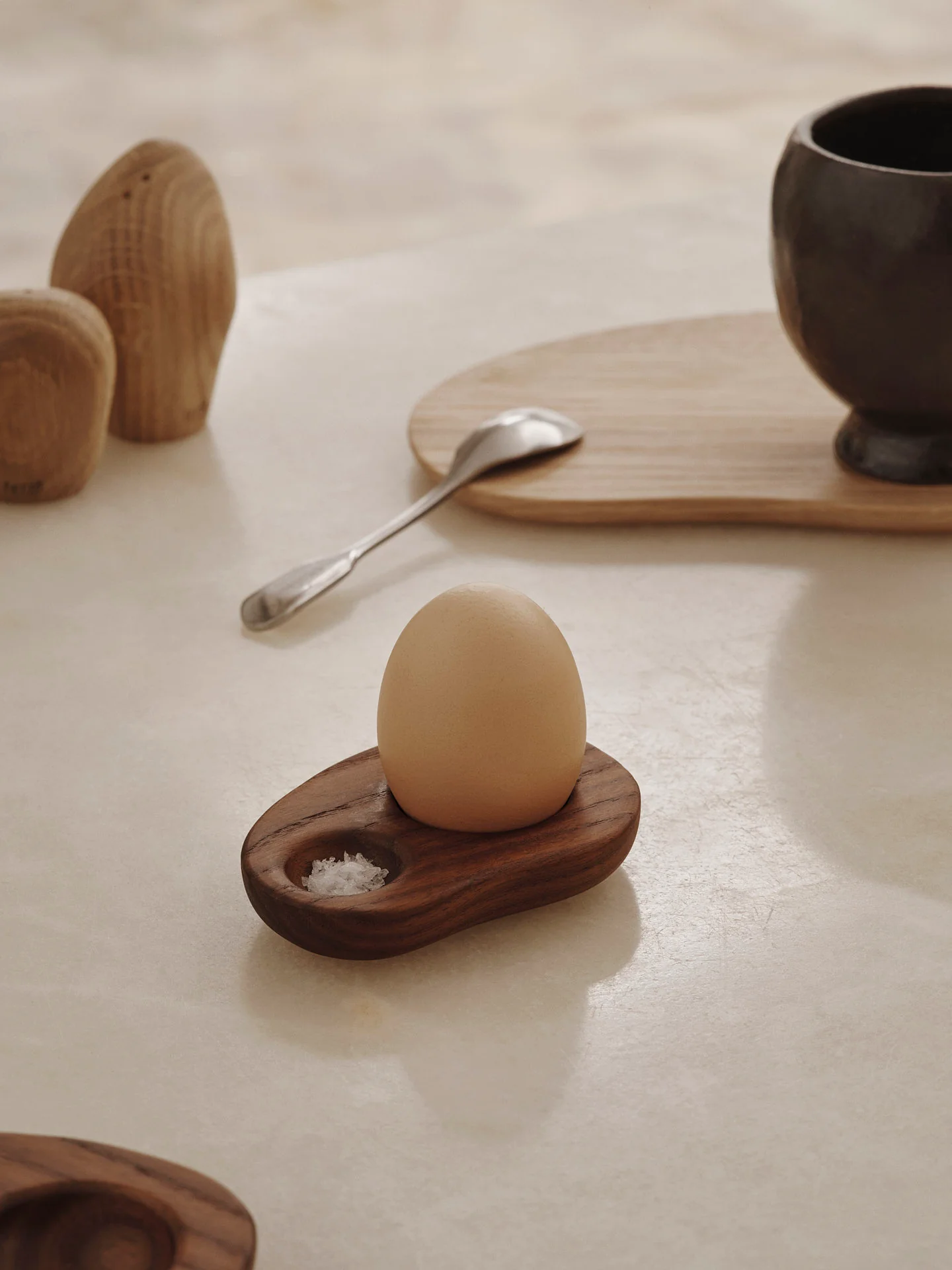 Cairn Egg Holder - Set of 2 - Dark Brown - Image 2