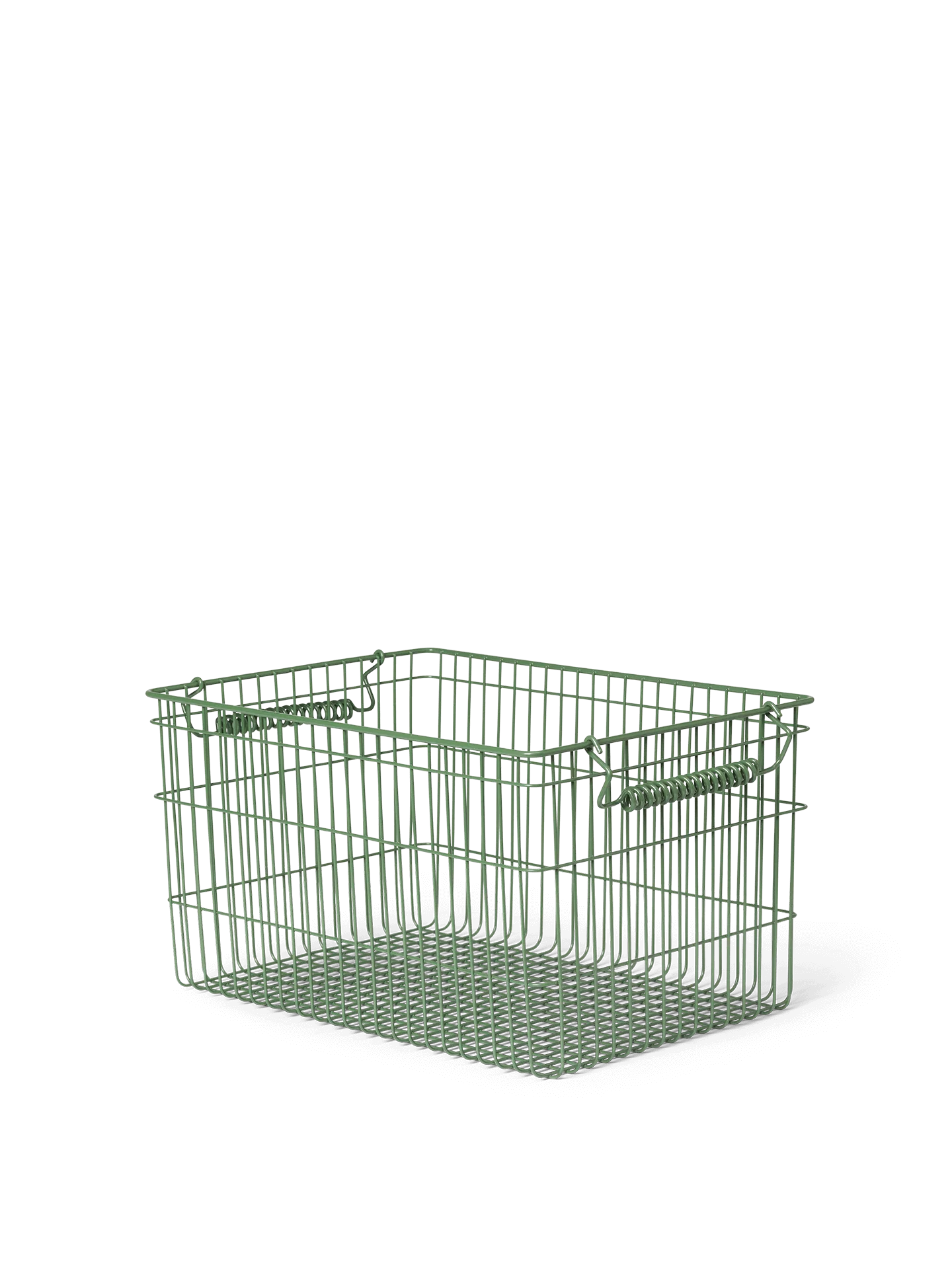 Cala Stackable Baskets - Set of 2 - Verdant Green - Image 2
