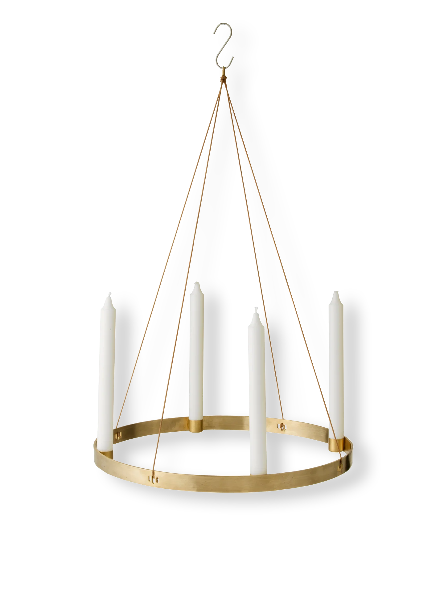Candle Holder Circle - Large - Brass - Image 3