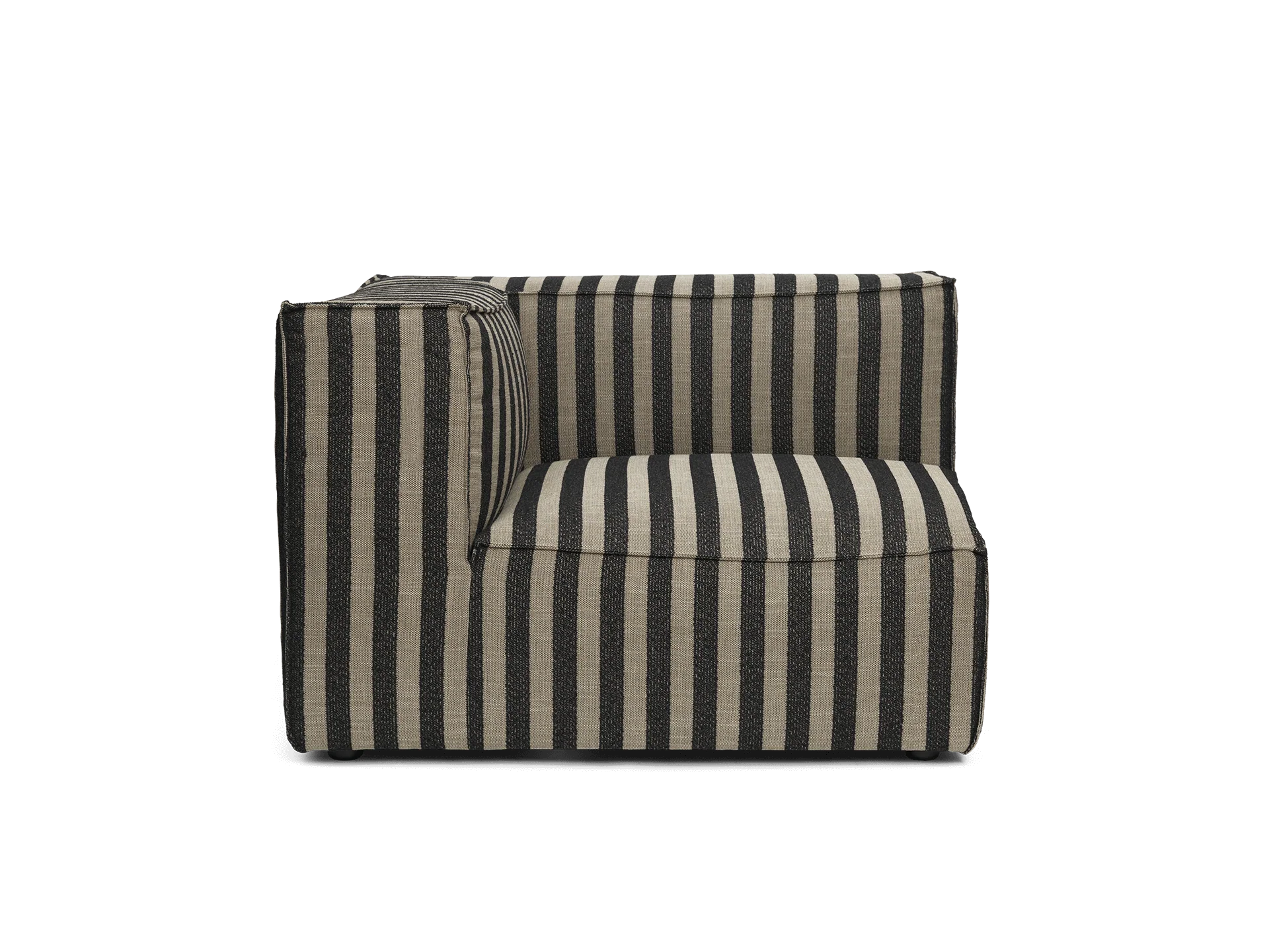 Catena Sofa Armrest Left S400 - Louisiana - Sand/Black - US