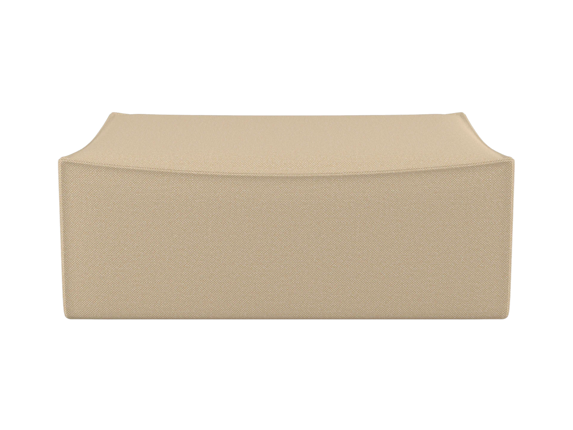 Catena Pouf Rectangular L501 - Hallingdal - Beige - US