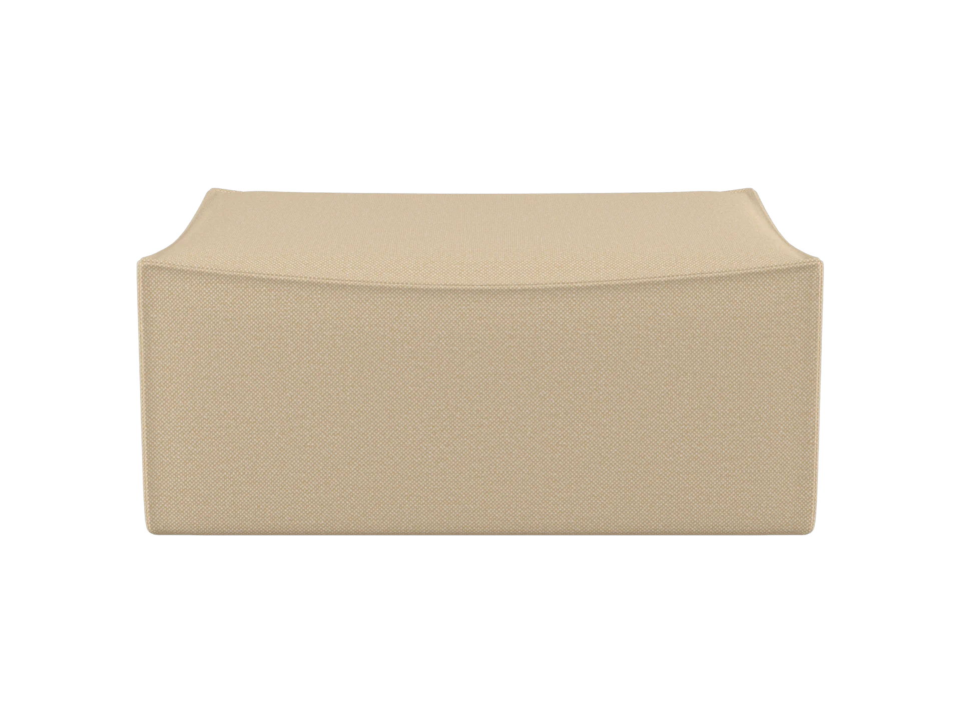 Catena Pouf Rectangular S501 - Hallingdal - Beige - US