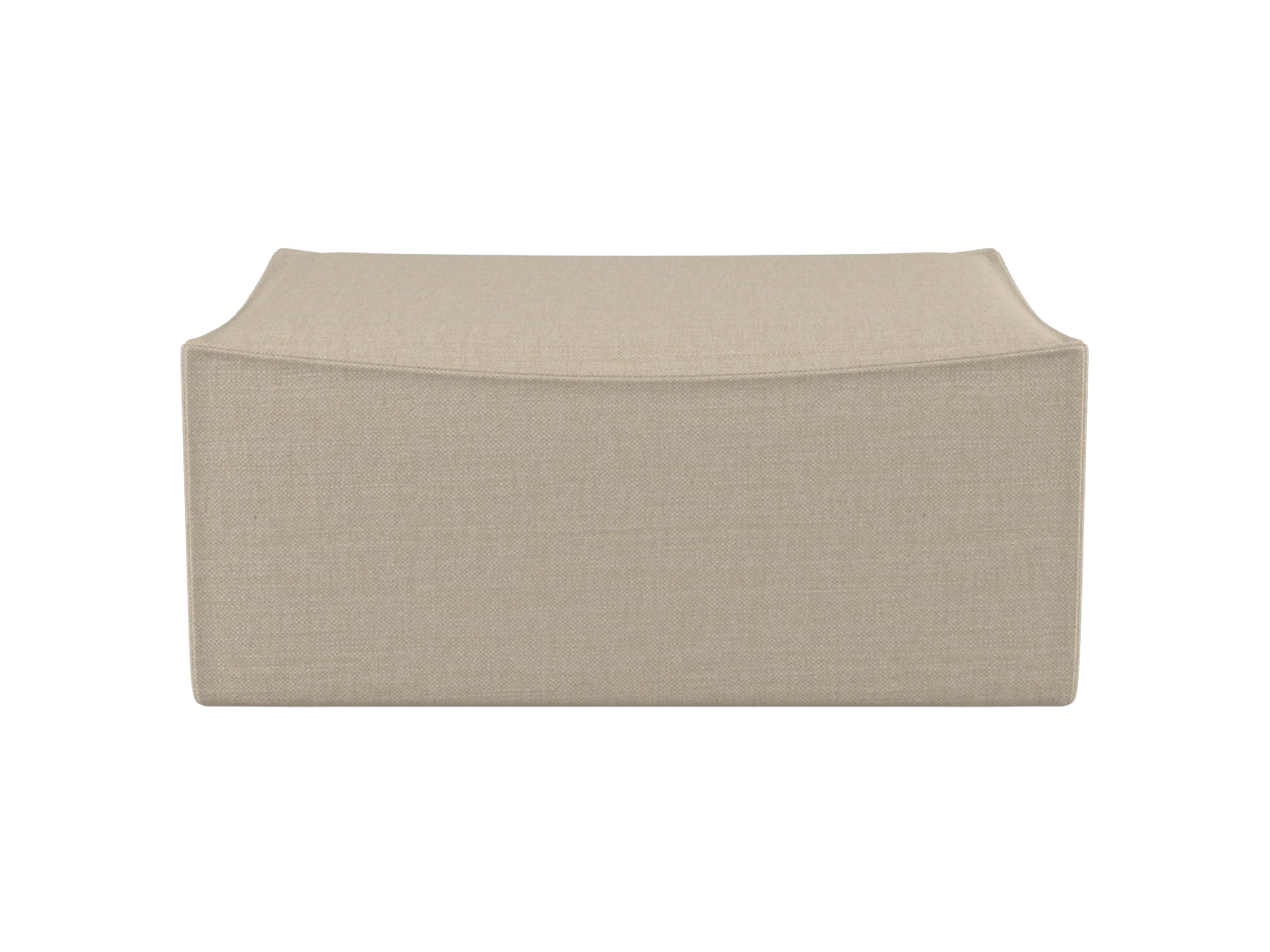 Catena Pouf Rectangular S501 - Hot Madison - Sand - US