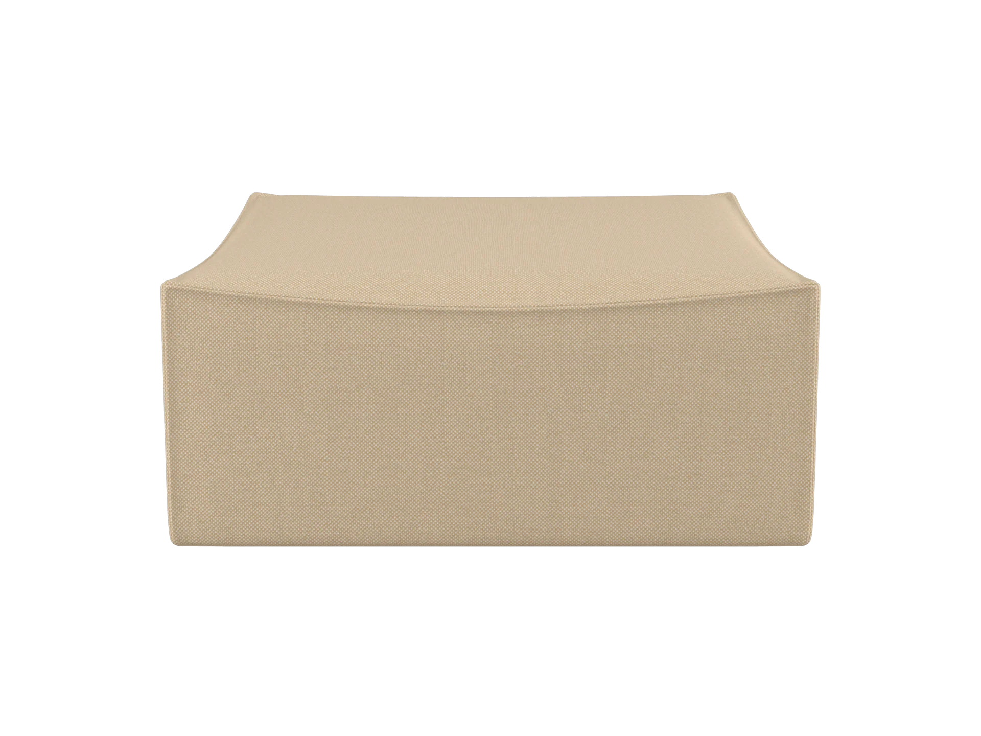 Catena Pouf Square S500 - Hallingdal - Beige - US