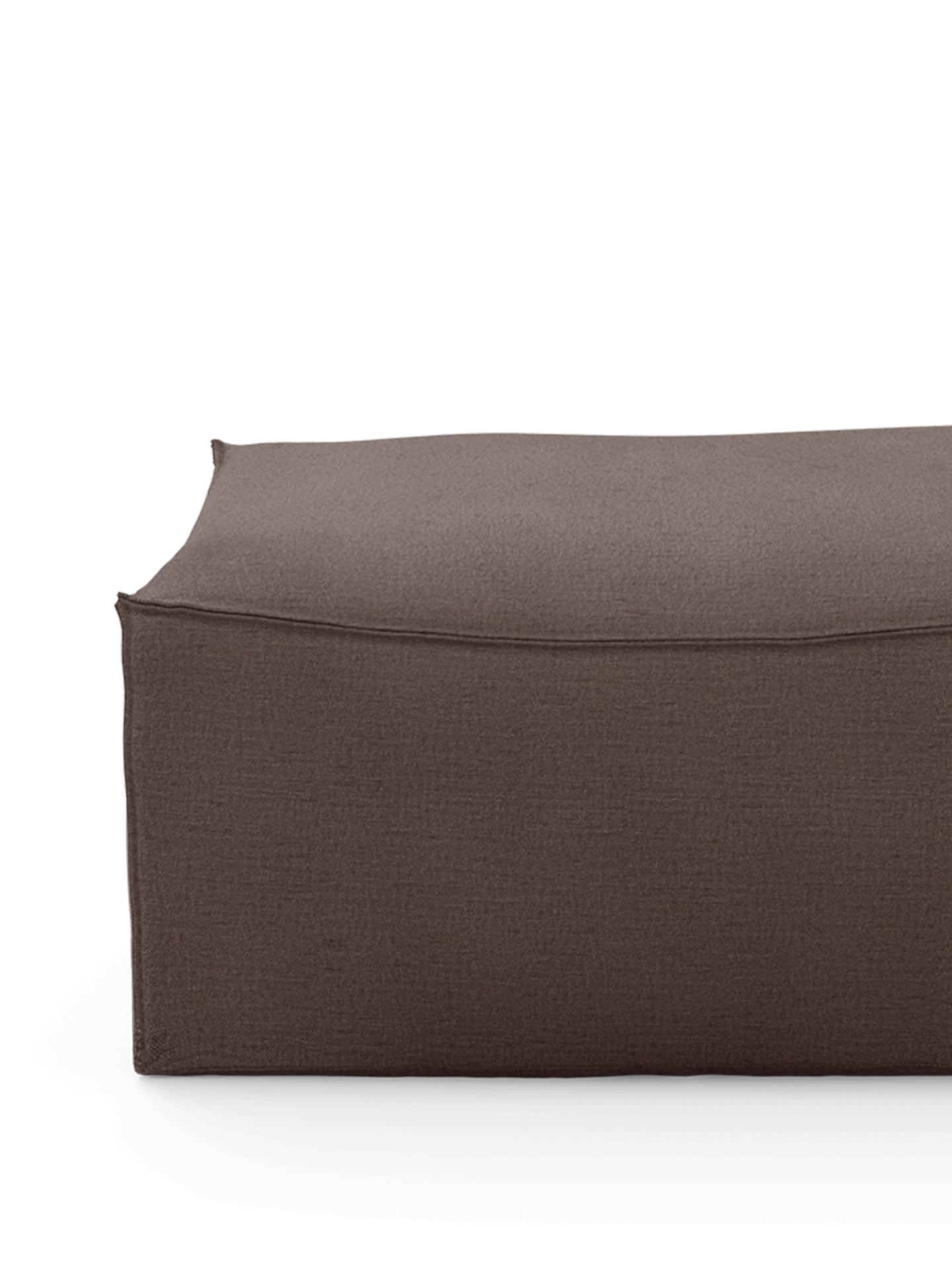 Catena Pouf Square S500 - Hot Madison - Brown - US - Image 2