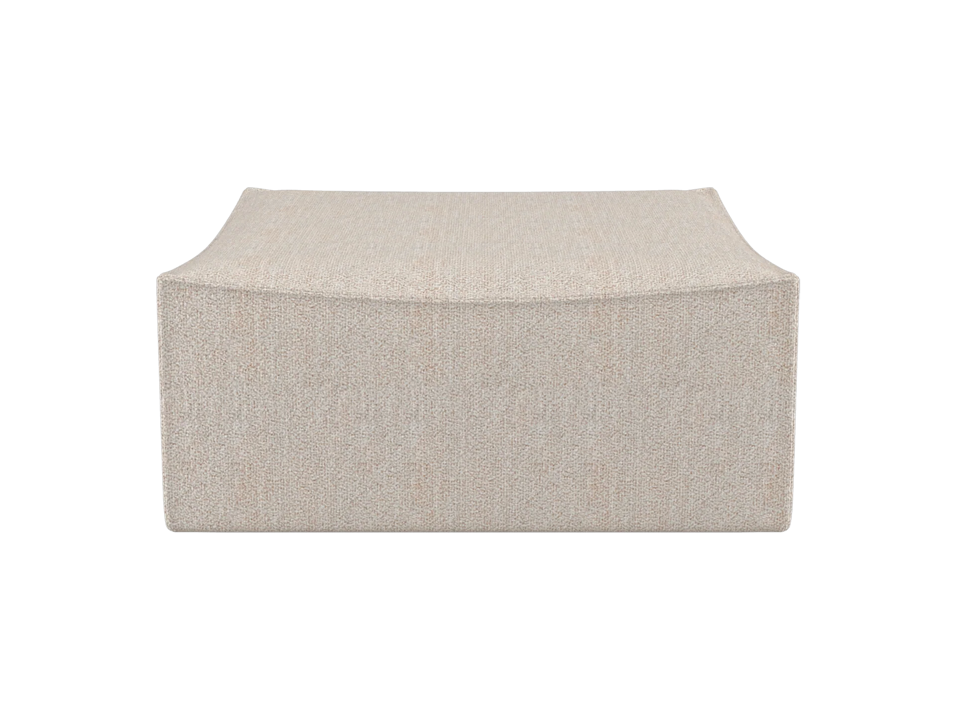 Catena Pouf Square S500 - Soft Bouclé - Natural - US