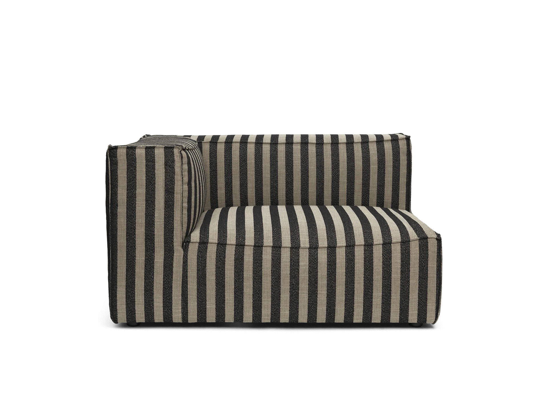 Catena Sofa Armrest Left L400 - Louisiana - Sand/Black - US