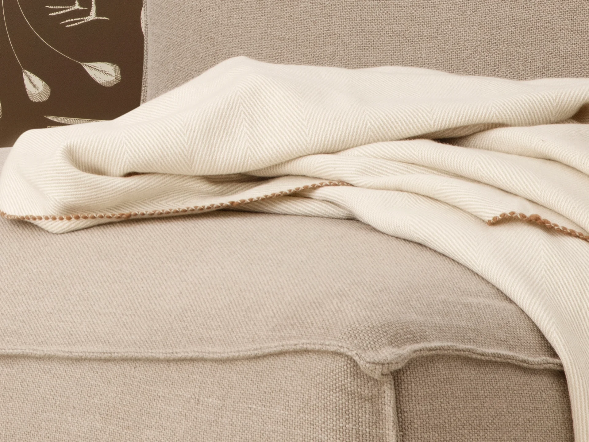 Catena Sofa Armrest Right L401 - Rich Linen - Natural - US - Image 2