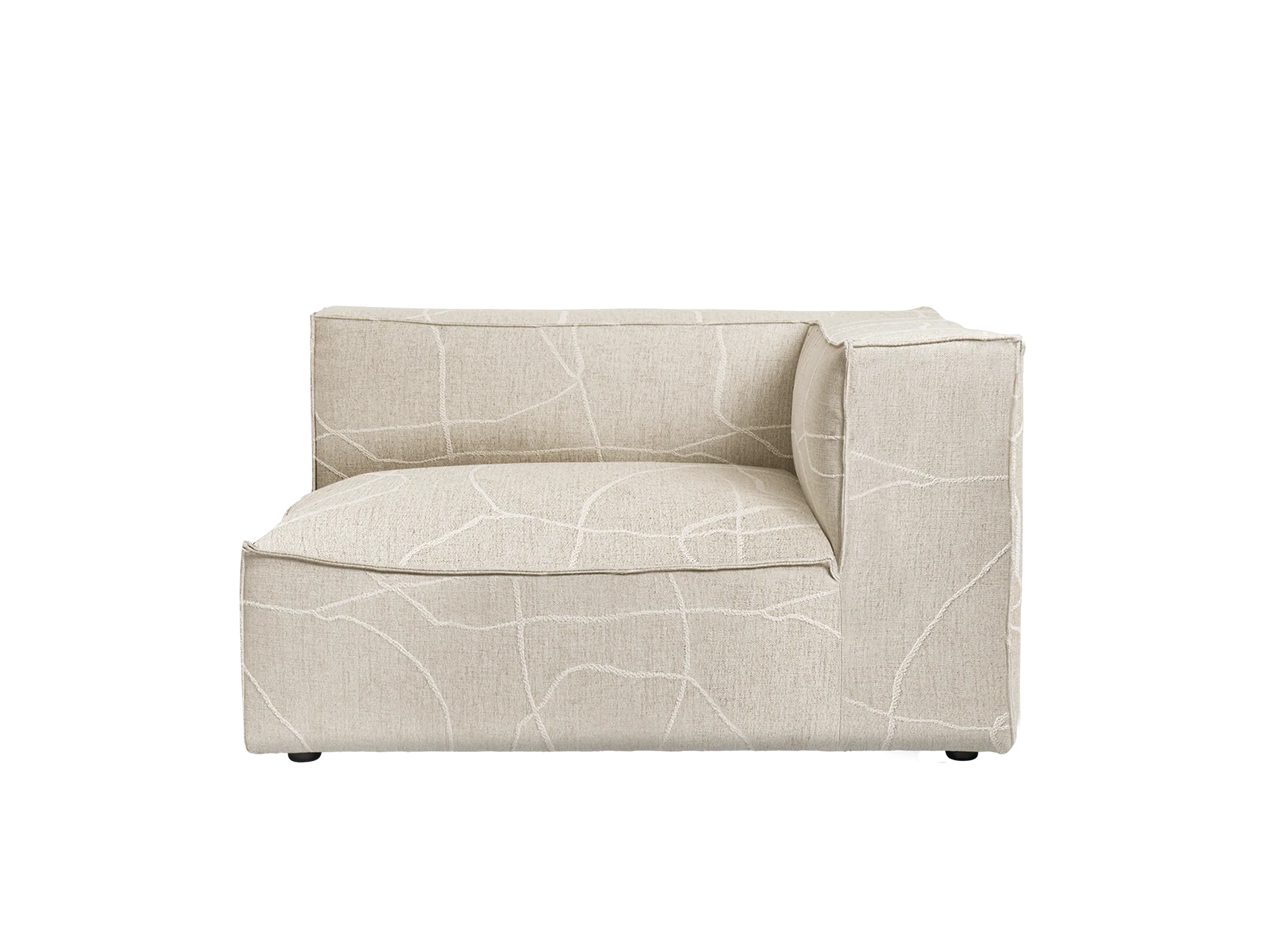Catena Sofa Armrest Right L401 - Can Lis - Sand/Off-White - US