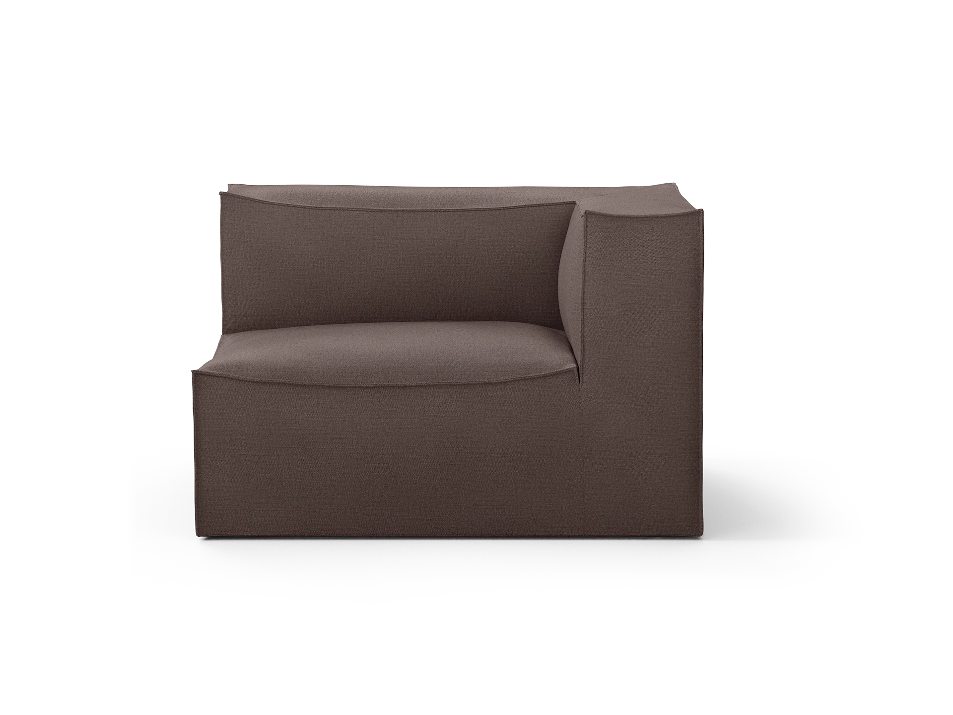 Catena Sofa Armrest Right S401 - Hot Madison - Brown - US