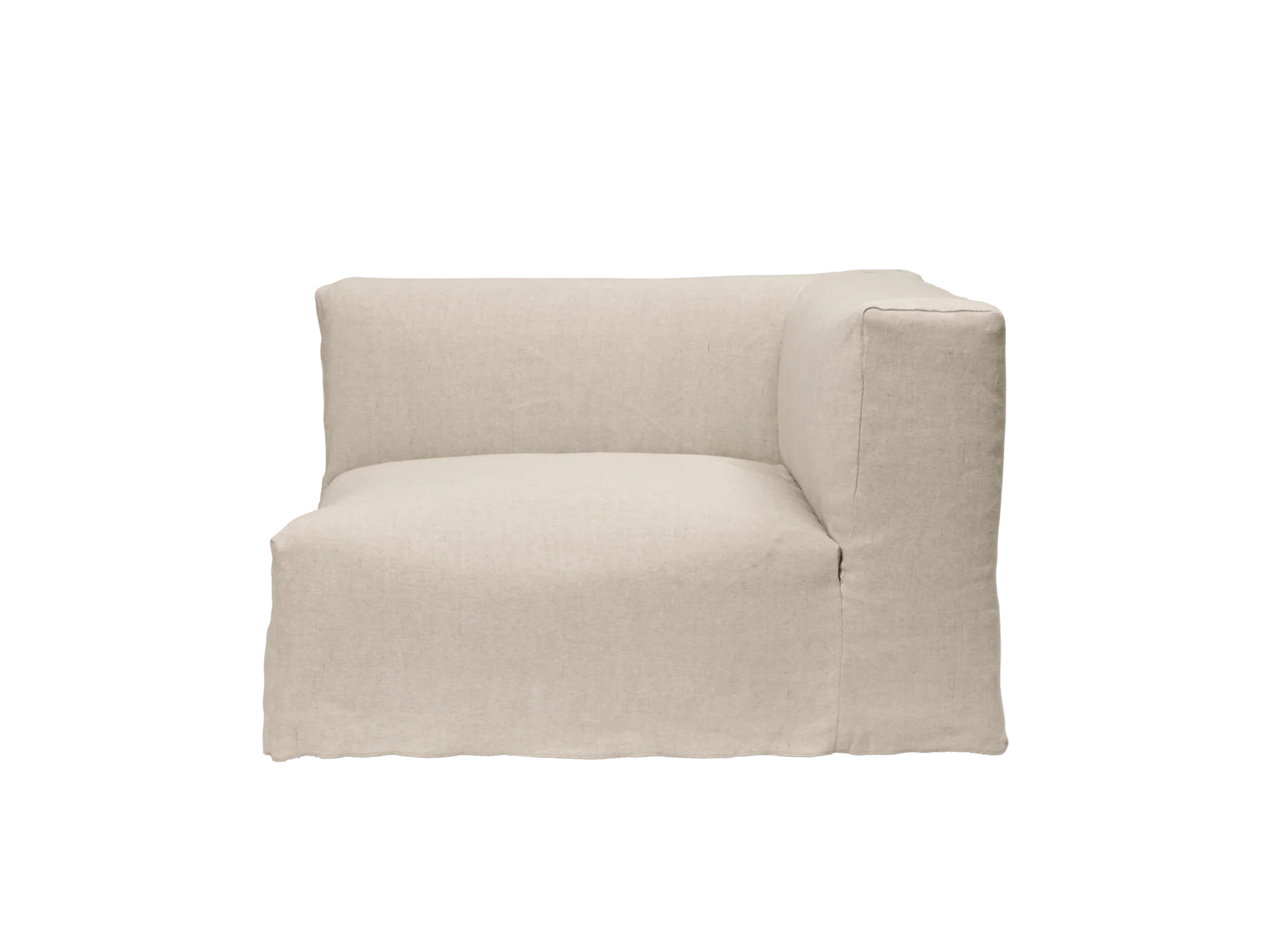 Catena Sofa Armrest Right S401 - Loose Drape - Natural - US