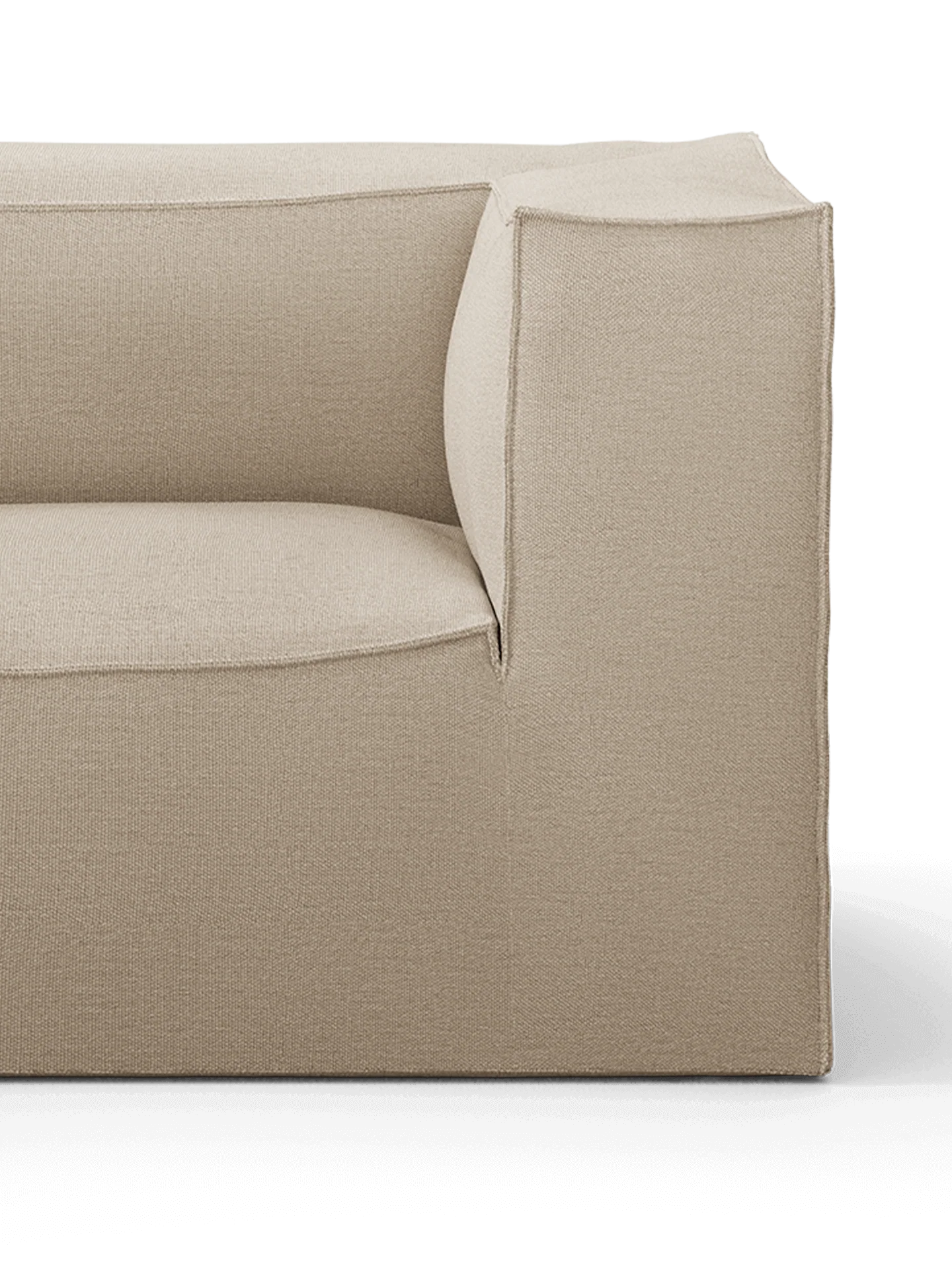 Catena Sofa Armrest Right S401 - Rich Linen - Natural - US - Image 2