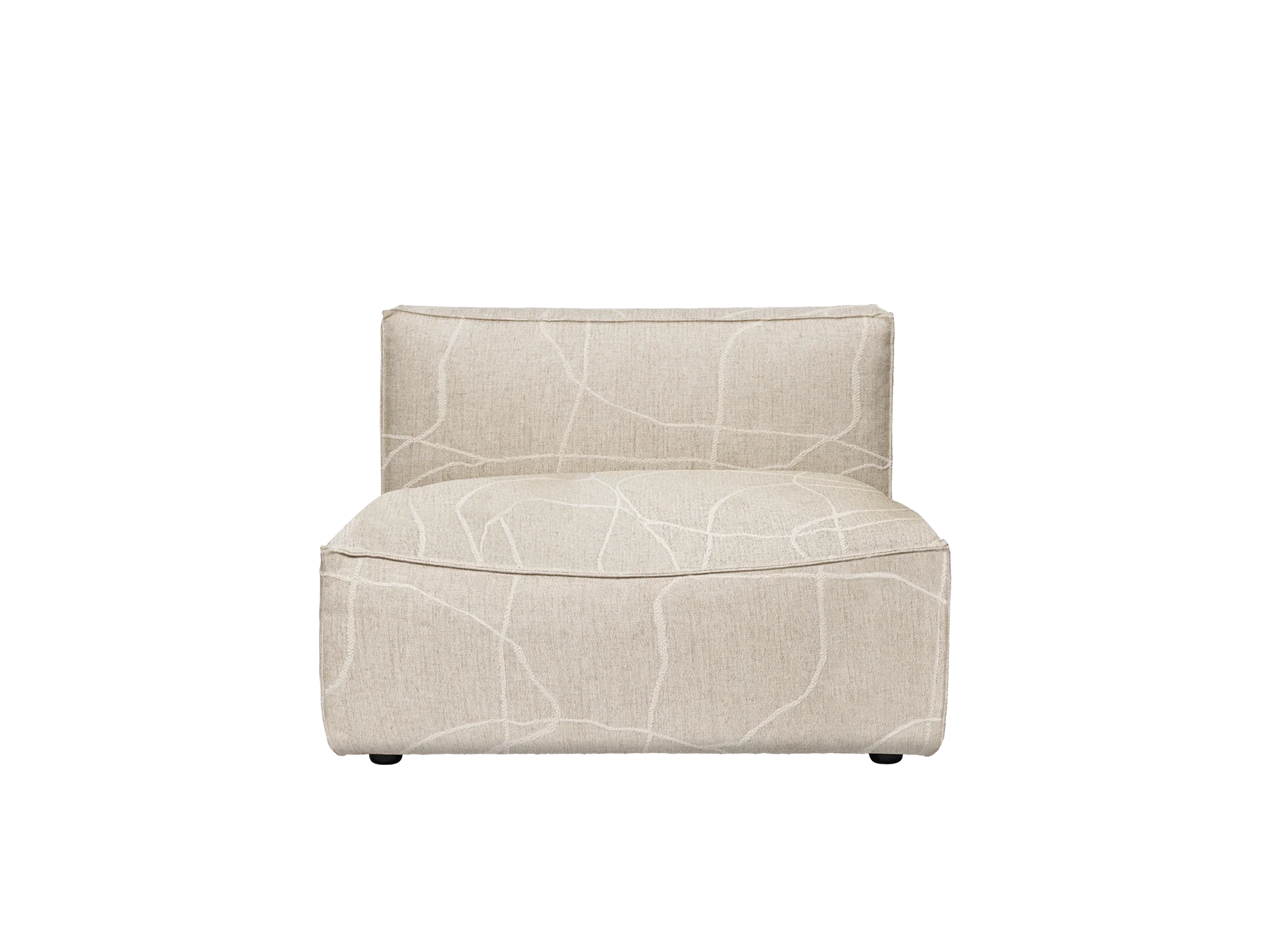 Catena Sofa Center L100 - Can Lis - Sand/Off-White - US