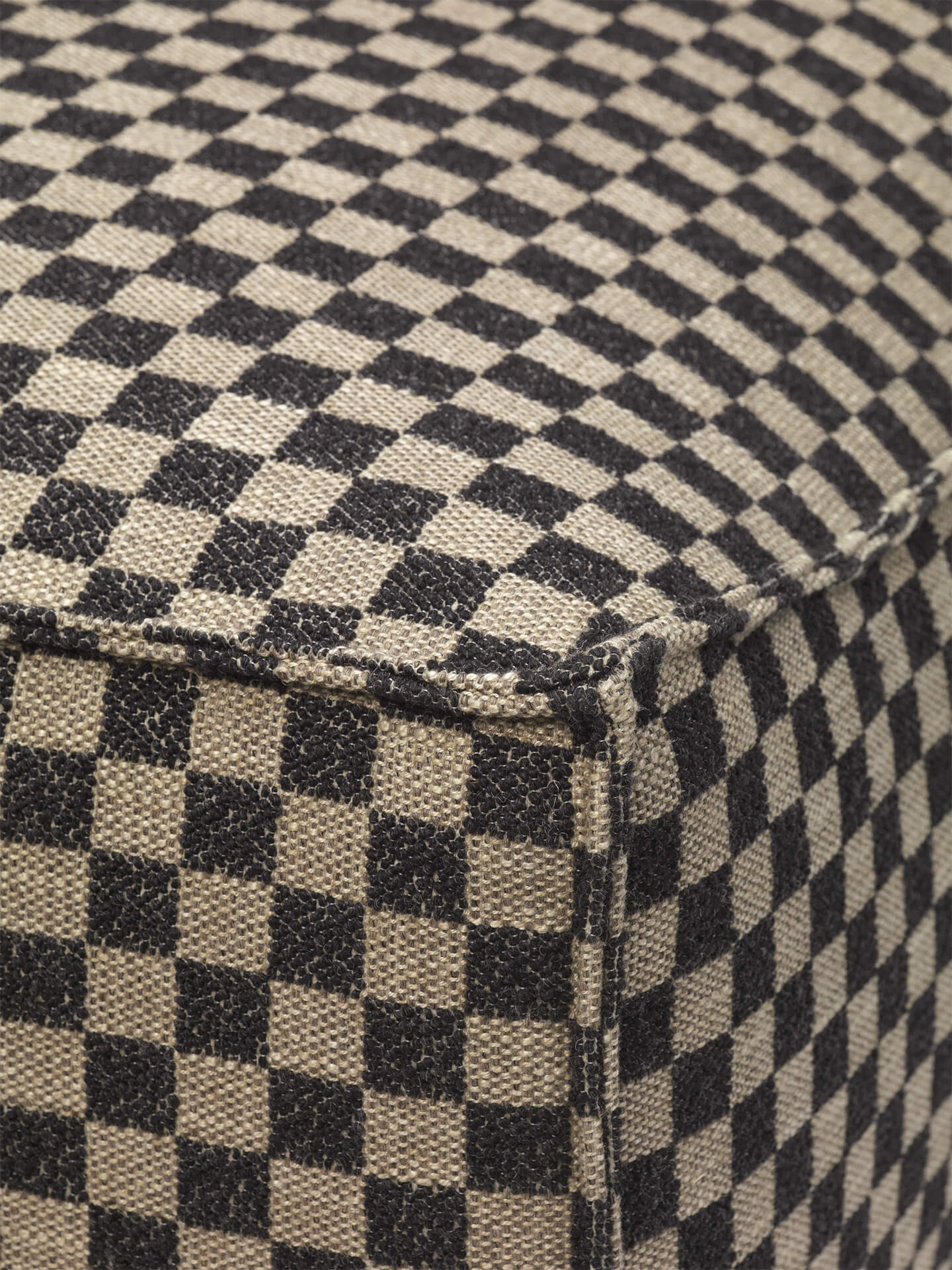 Catena Sofa Center L100 - Check - Sand/Black - US - Image 3