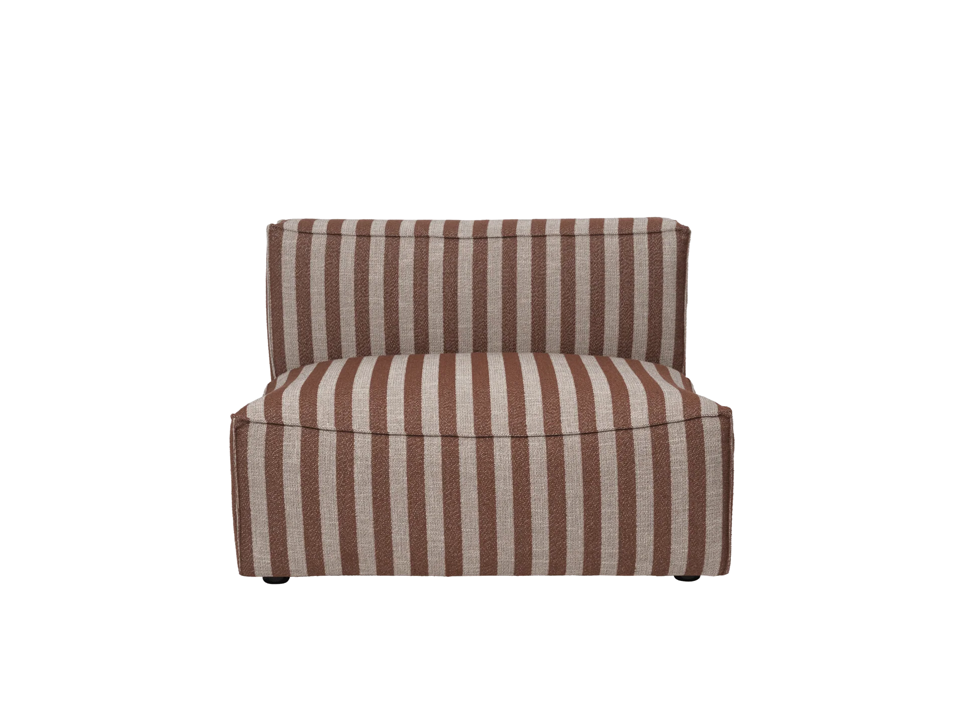 Catena Sofa Center L100 - Louisiana - Sand/Chocolate - US