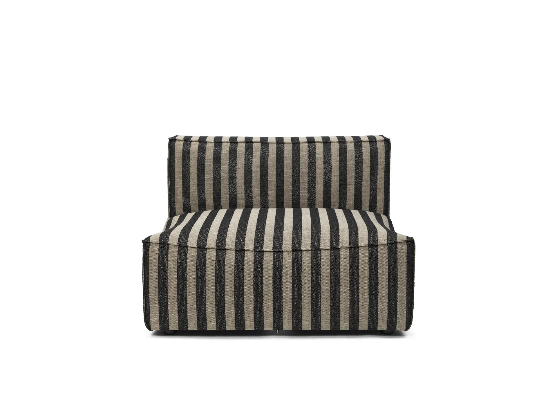 Catena Sofa Center L100 - Louisiana - Sand/Black - US
