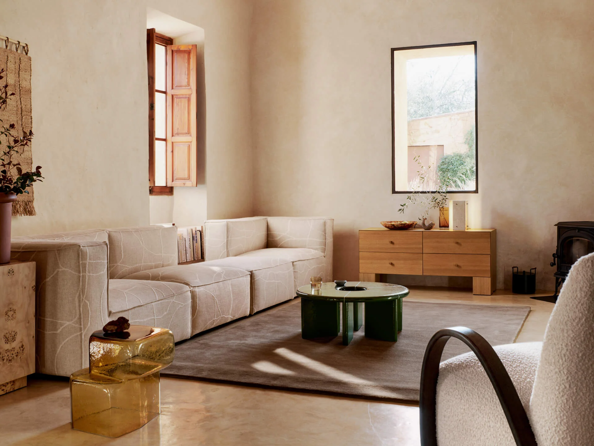 Catena Sofa Center S100 - Can Lis - Sand/Off-White - US - Image 3