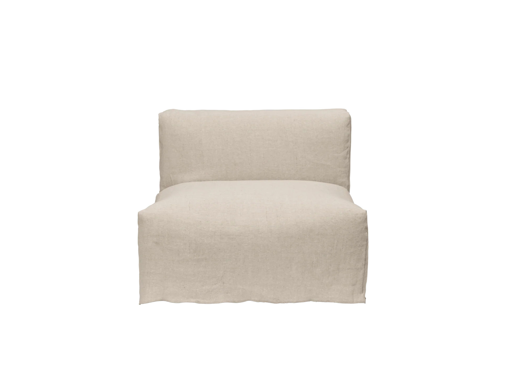 Catena Sofa Center S100 - Loose Drape - Natural - US