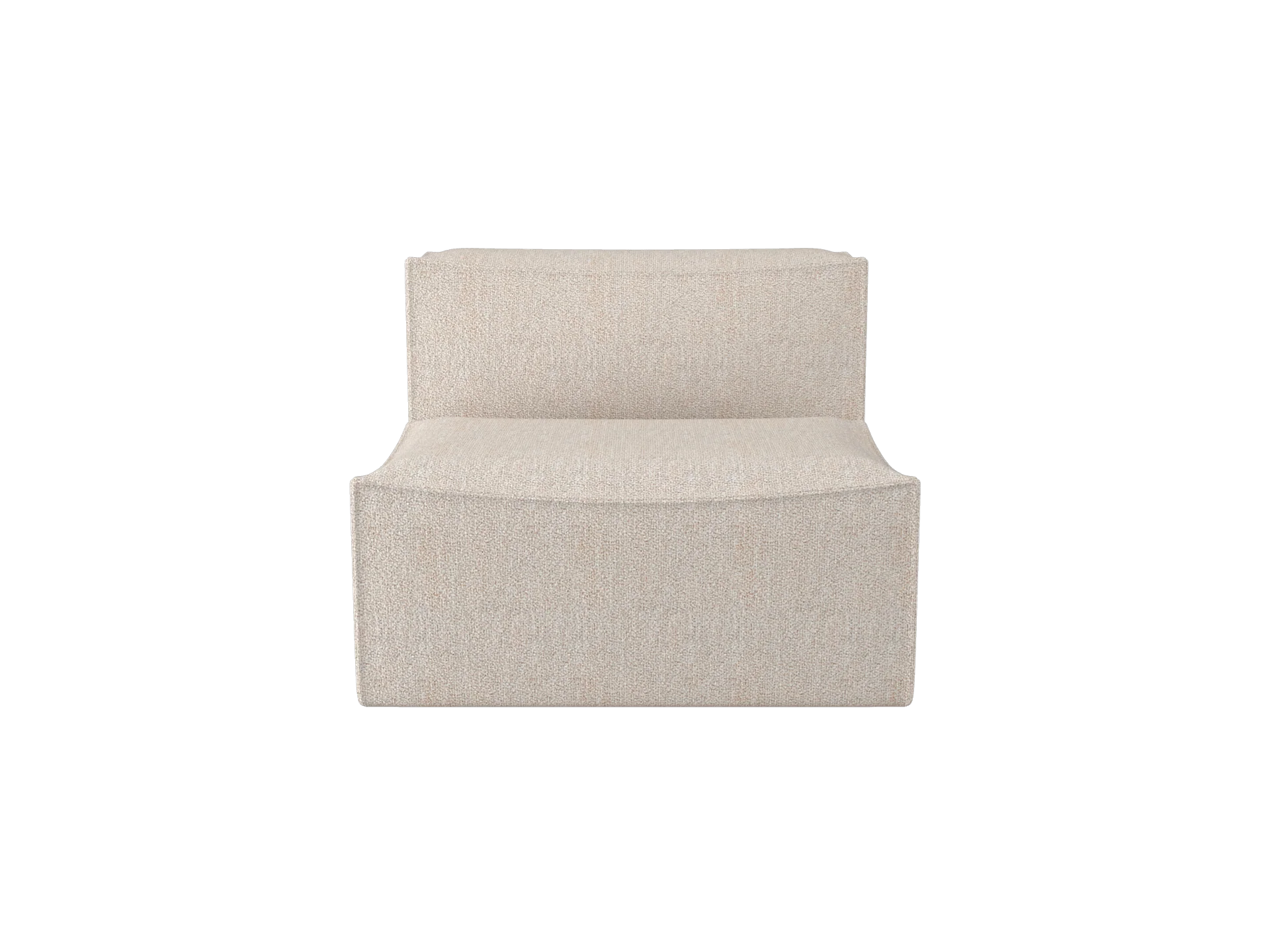 Catena Sofa Center S100 - Soft Bouclé - Natural - US