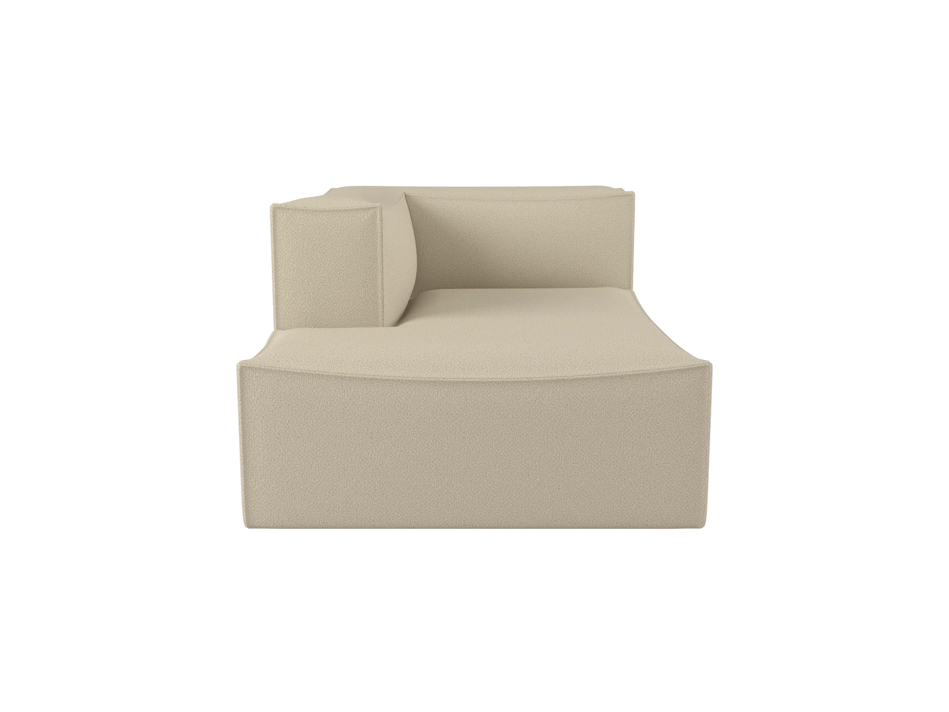 Catena Sofa Chaise Longue Left L600 - Grain - Cashmere - US