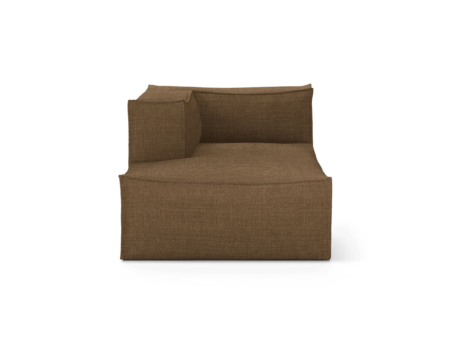 Catena Sofa Chaise Longue Left S600 - Hot Madison - Smoked Chocolate - US