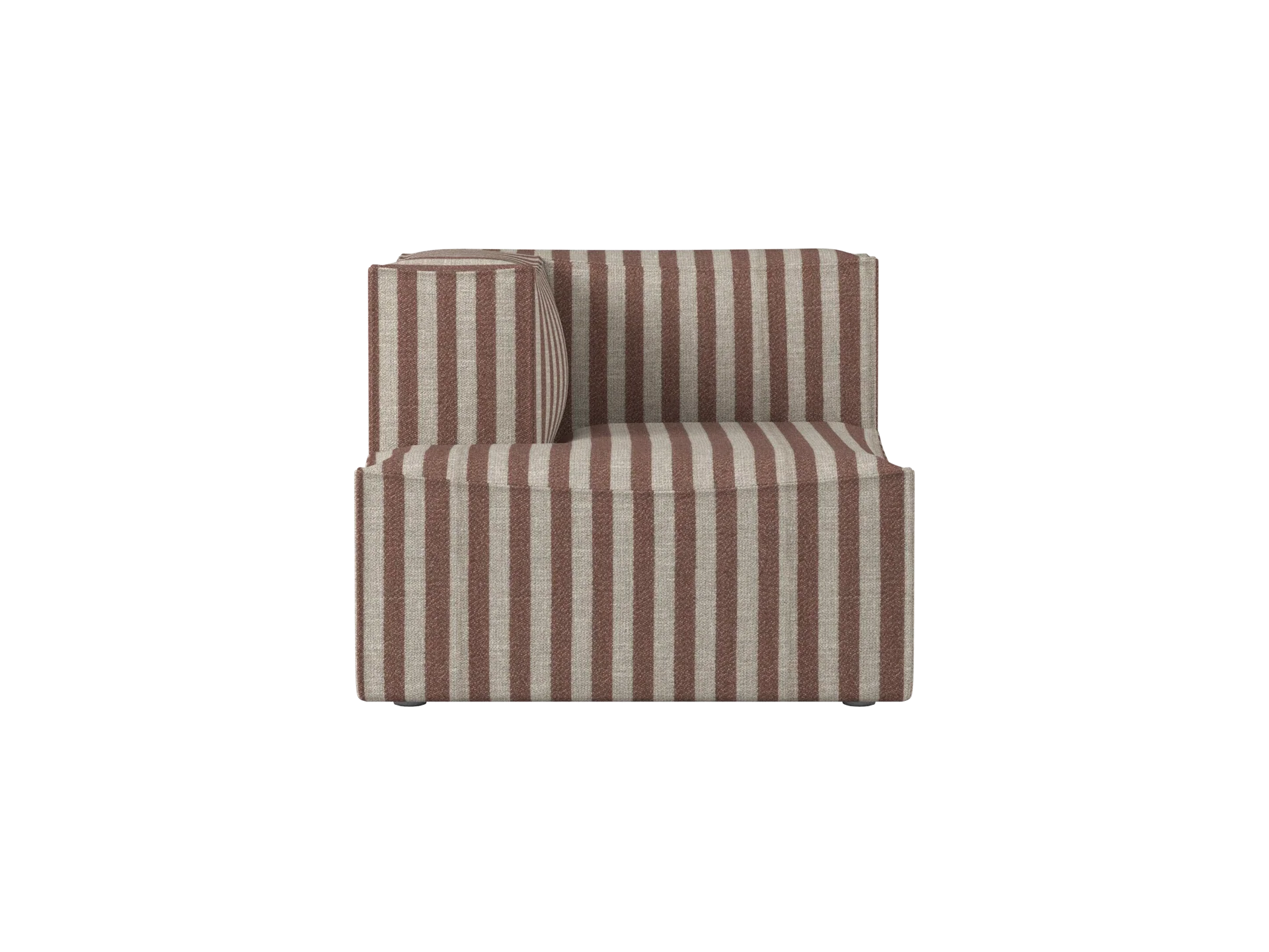Catena Sofa Chaise Longue Left S600 - Louisiana - Sand/Chocolate - US