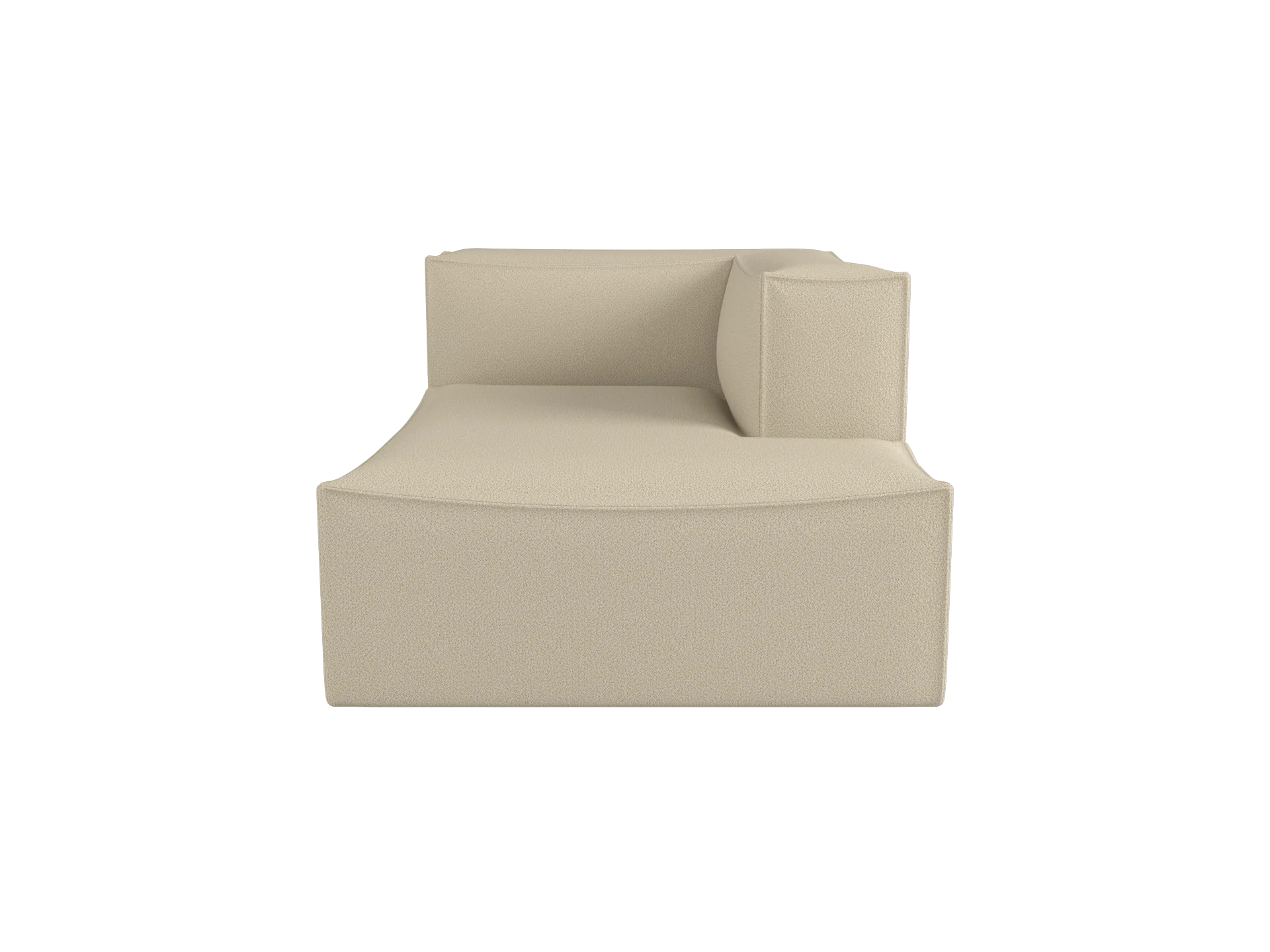 Catena Sofa Chaise Longue Right L601 - Grain - Cashmere - US