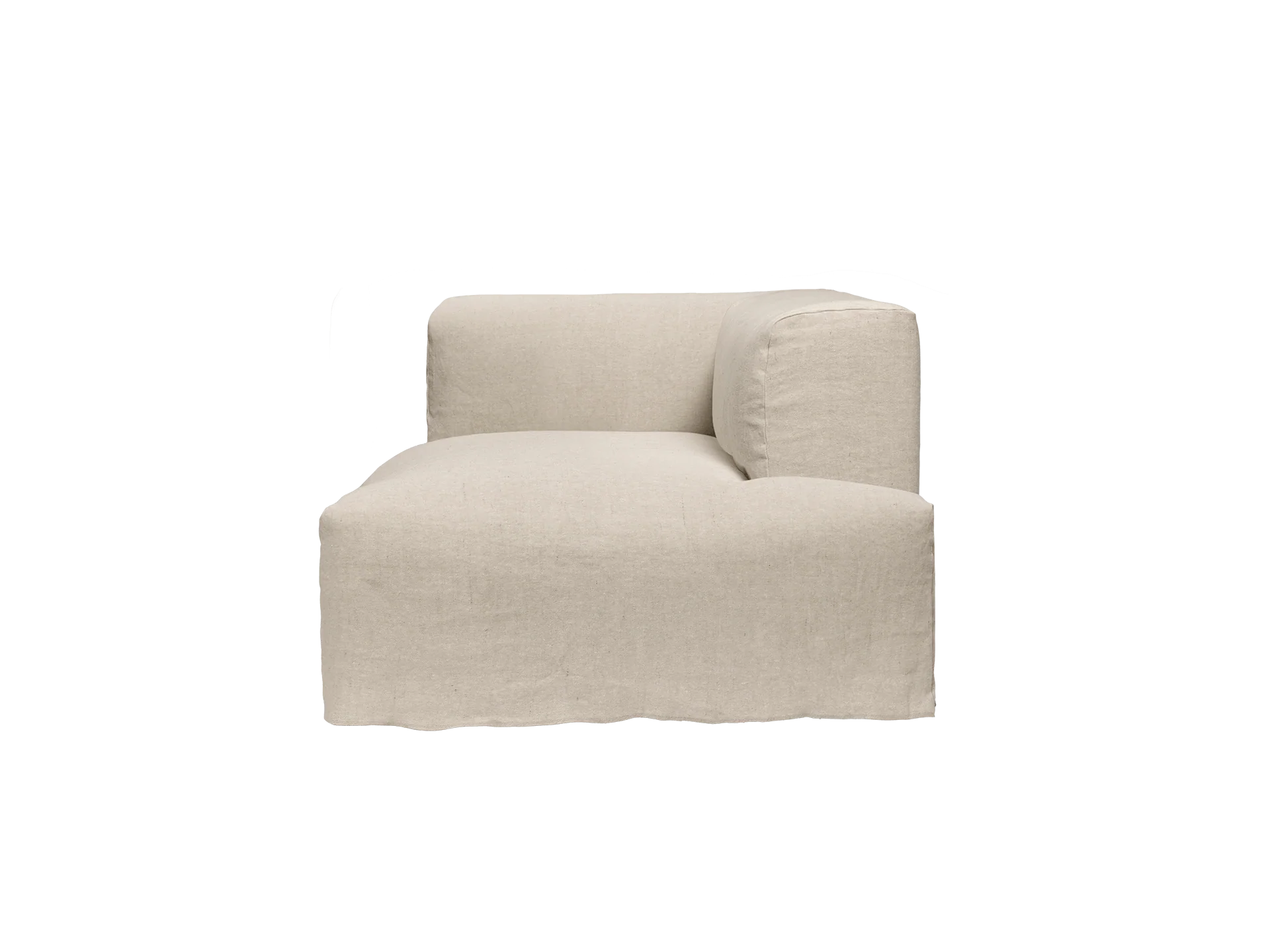 Catena Sofa Chaise Longue Right S601 - Loose Drape - Natural - US