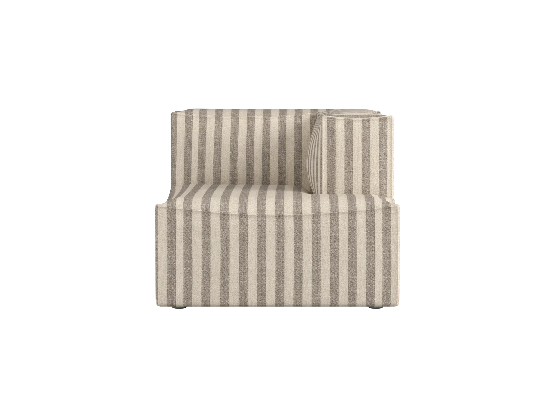 Catena Sofa Chaise Longue Right S601 - Louisiana - Sand/Off-White - US